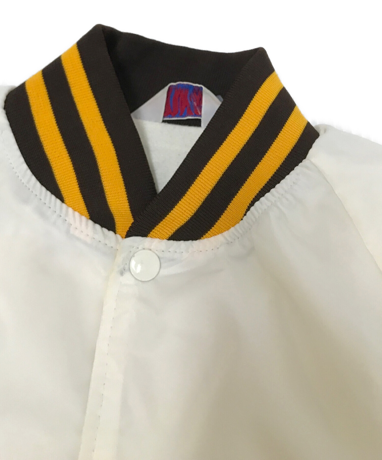 中古・古着通販】mvp (エムブイピー) ナイロンスタジャン アイボリー