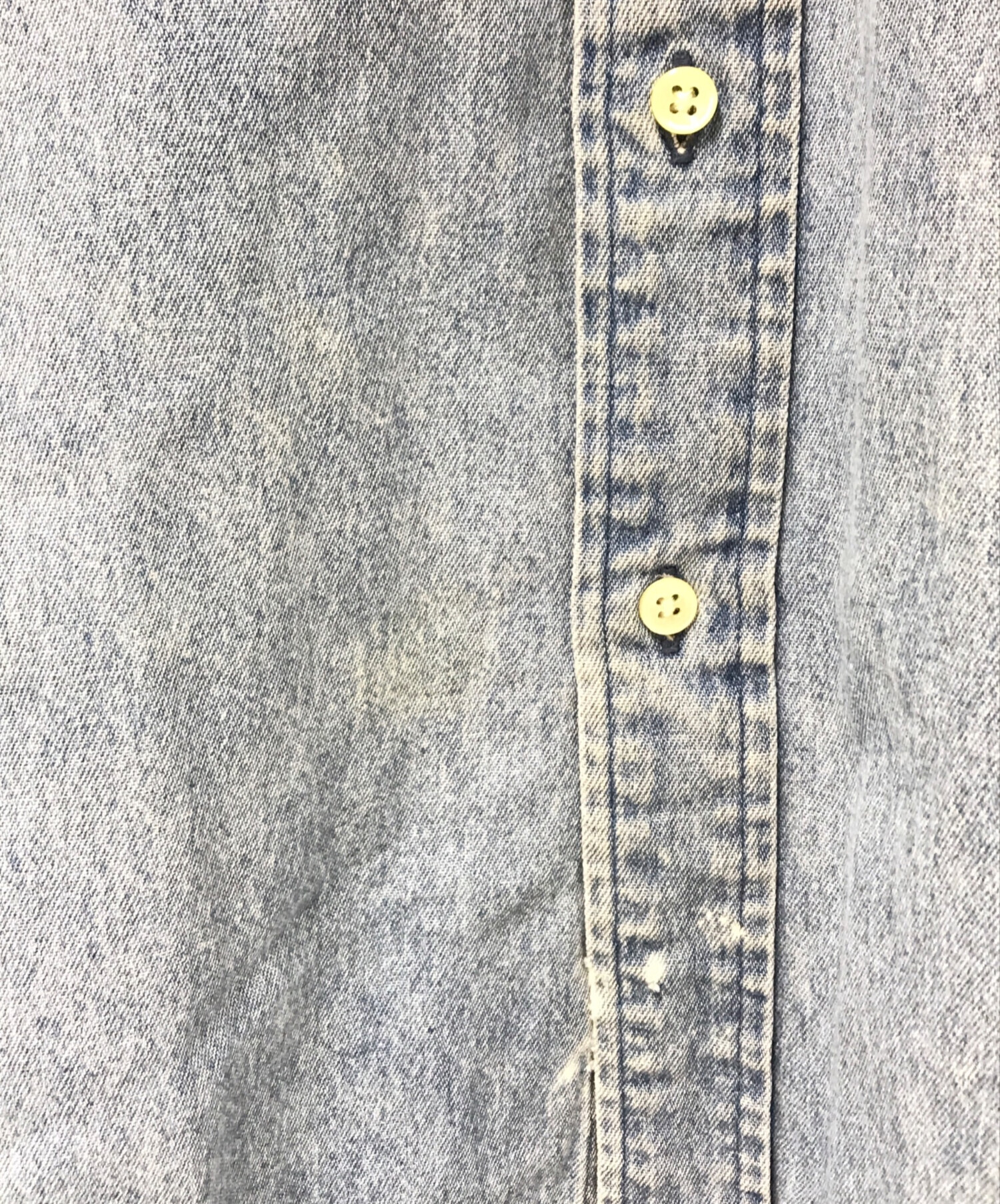 中古・古着通販】RALPH LAUREN (ラルフローレン) デニムシャツ