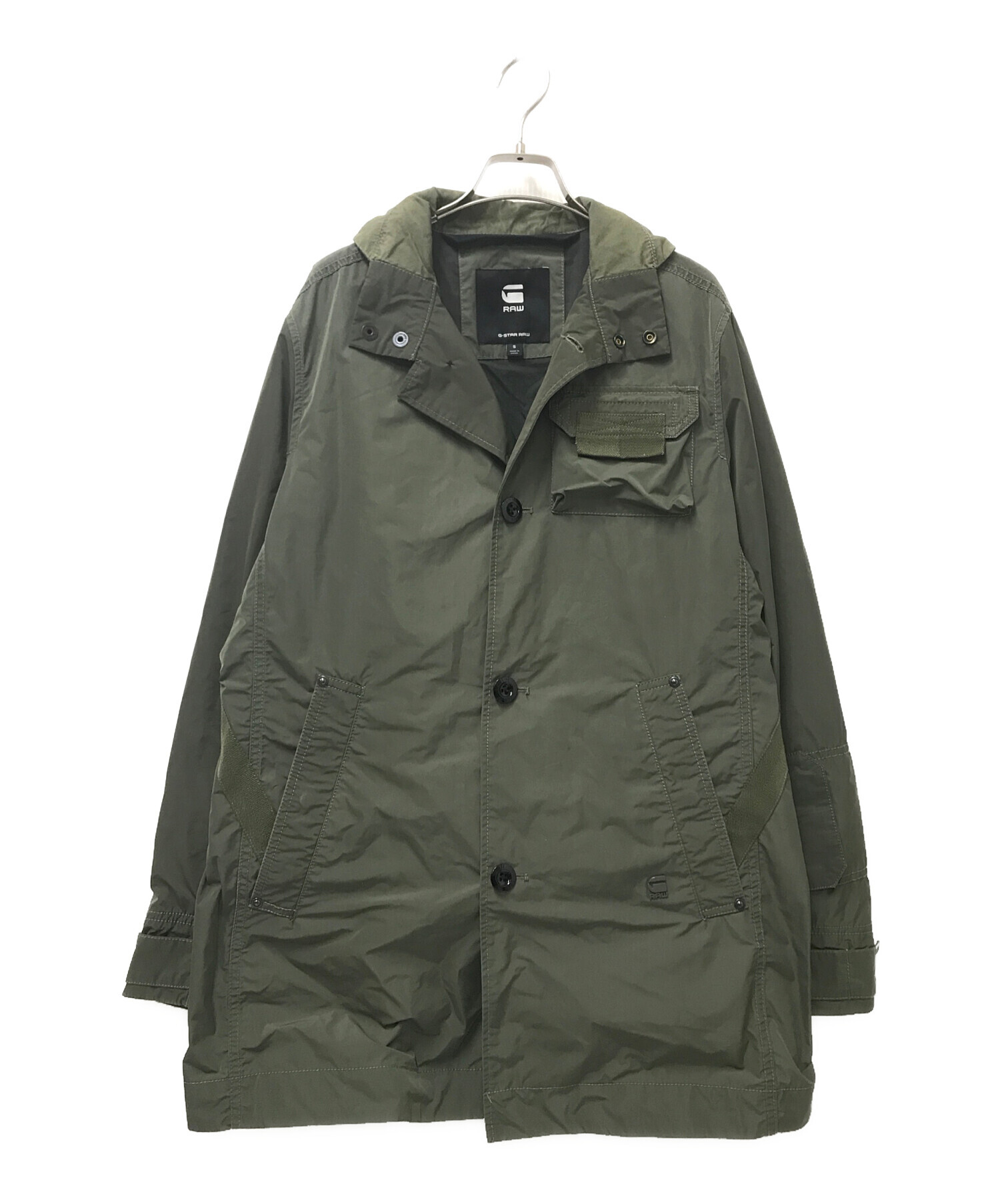 中古・古着通販】G-STAR RAW (ジースターロゥ) Utility HB Tape Trench 