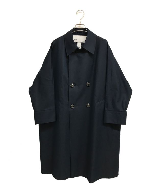中古・古着通販】ticca (ティッカ) トレンチテントコート ネイビー