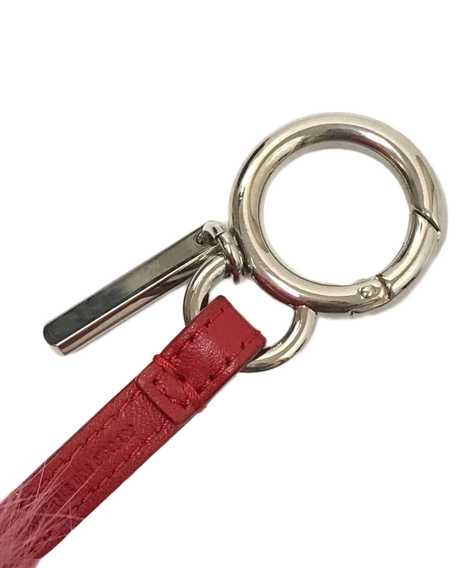 FENDI ファー キーホルダー レッド FENDI ファー レッド ショップ 小物