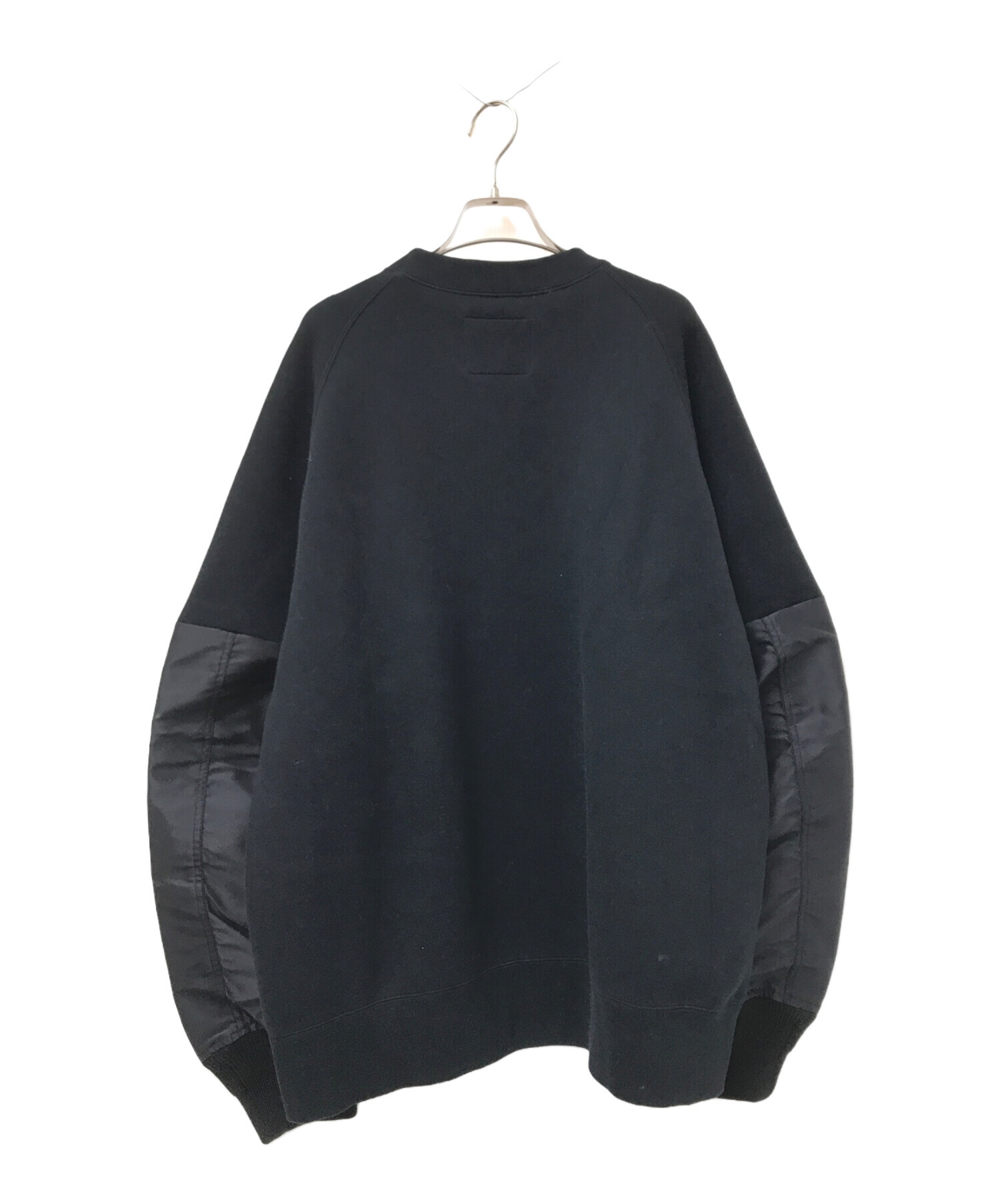 トップス sacai Nylon Twill Sponge Sweat Blouson sacai] Nylon Twill x Sponge Blouson – MaW SAPPORO