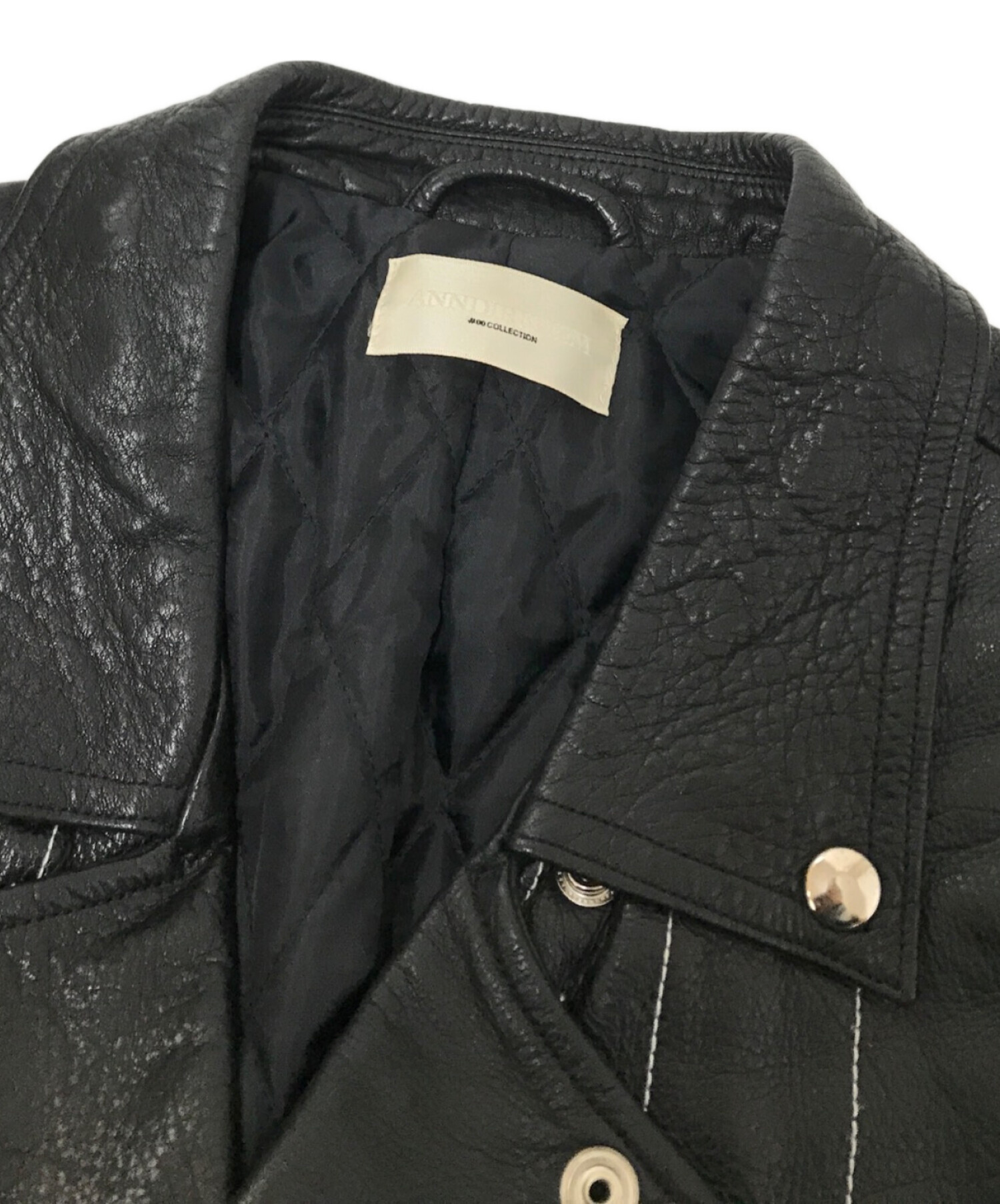 中古・古着通販】ANNDIRK IZM (アンダーク イズム) ストライプダブル 