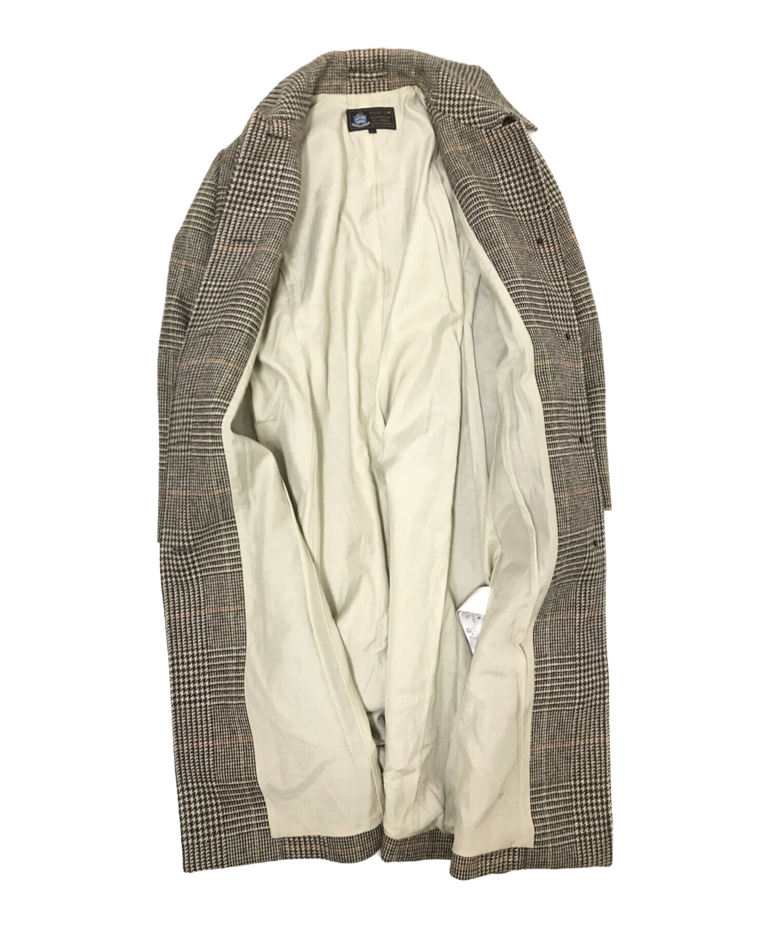 中古・古着通販】23区 (ニジュウサンク) ツイードステンカラーコート
