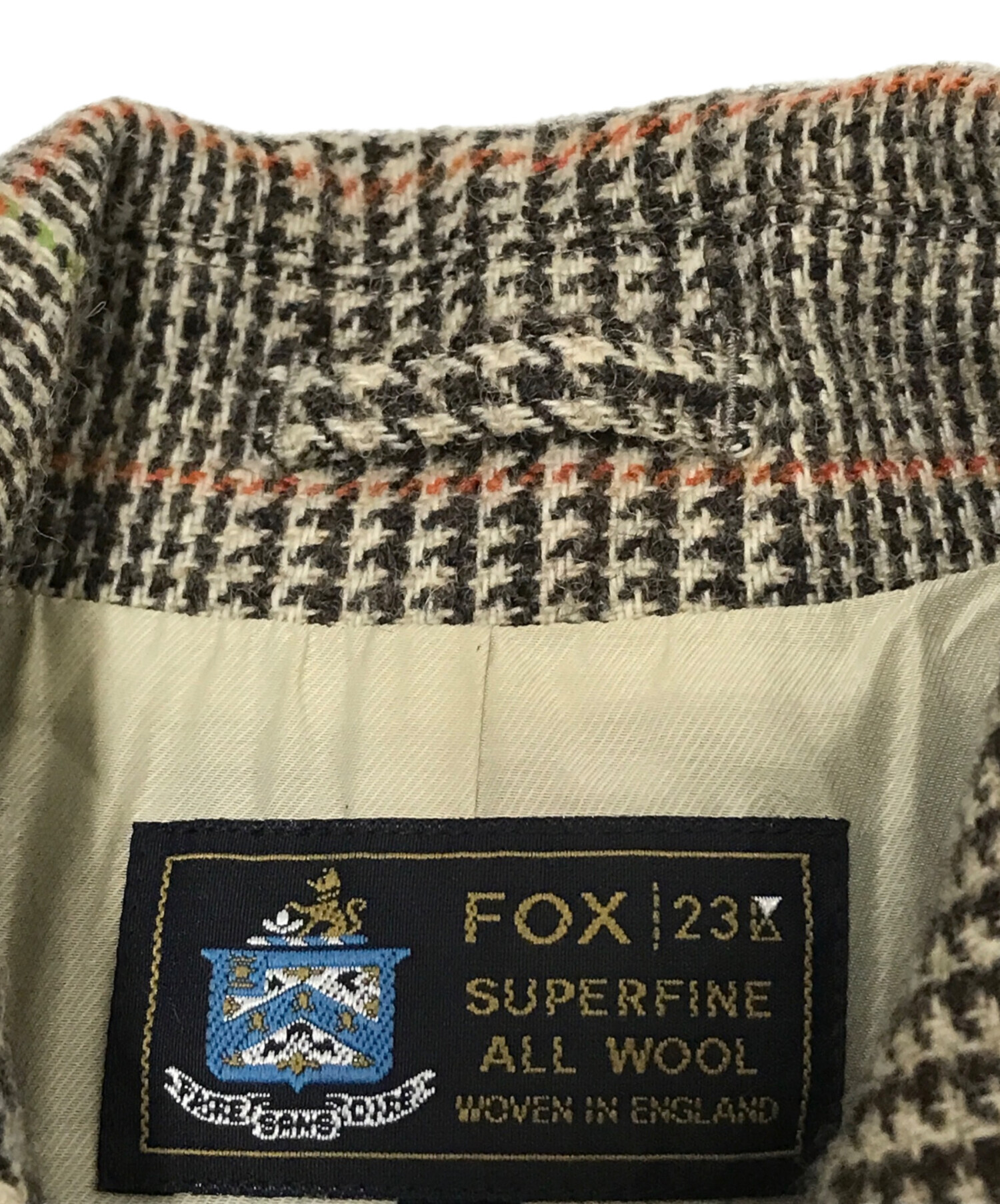 中古・古着通販】23区 (ニジュウサンク) ツイードステンカラーコート