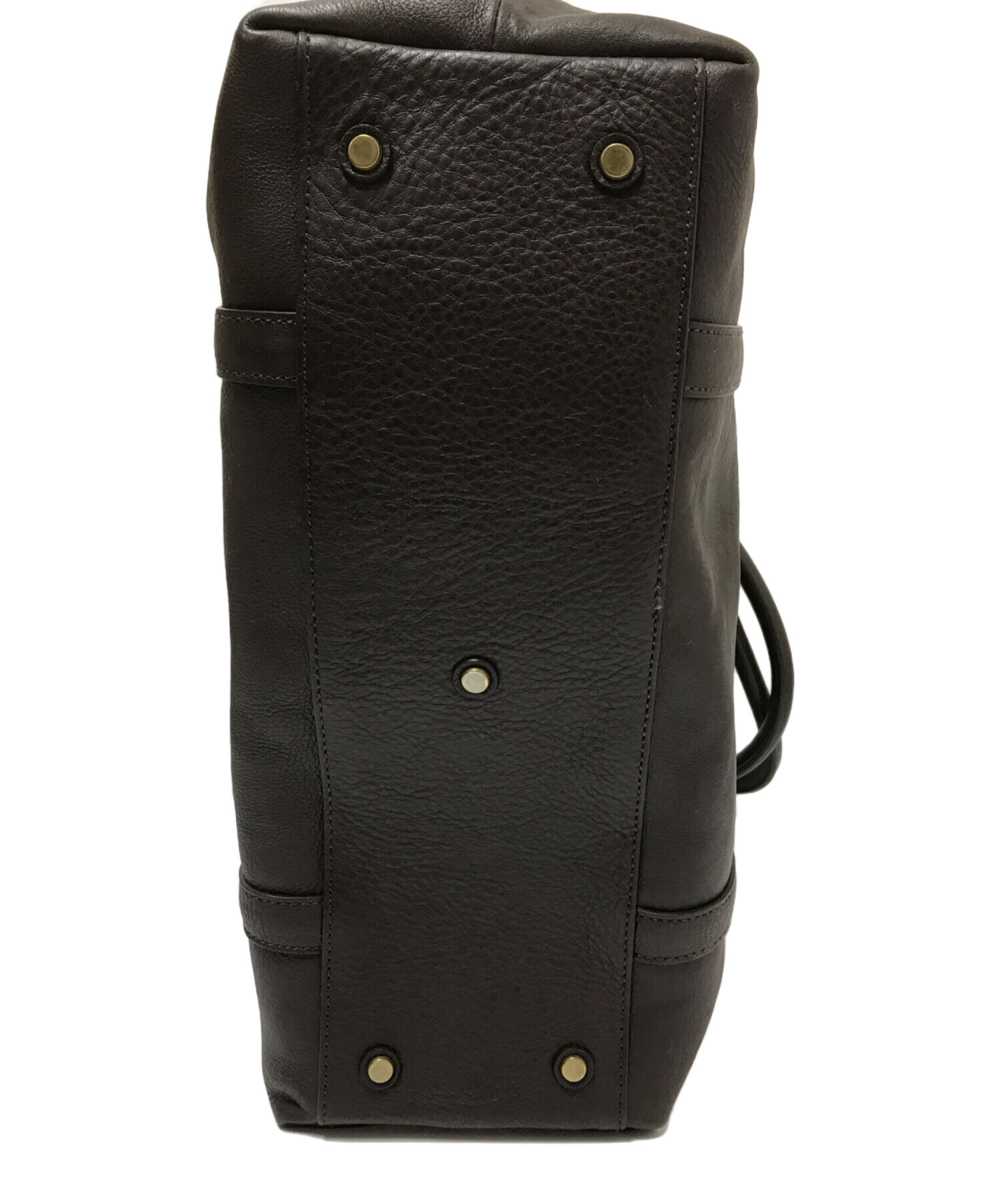 中古・古着通販】GANZO (ガンゾ) レザー2WAYトートバッグ ブラウン