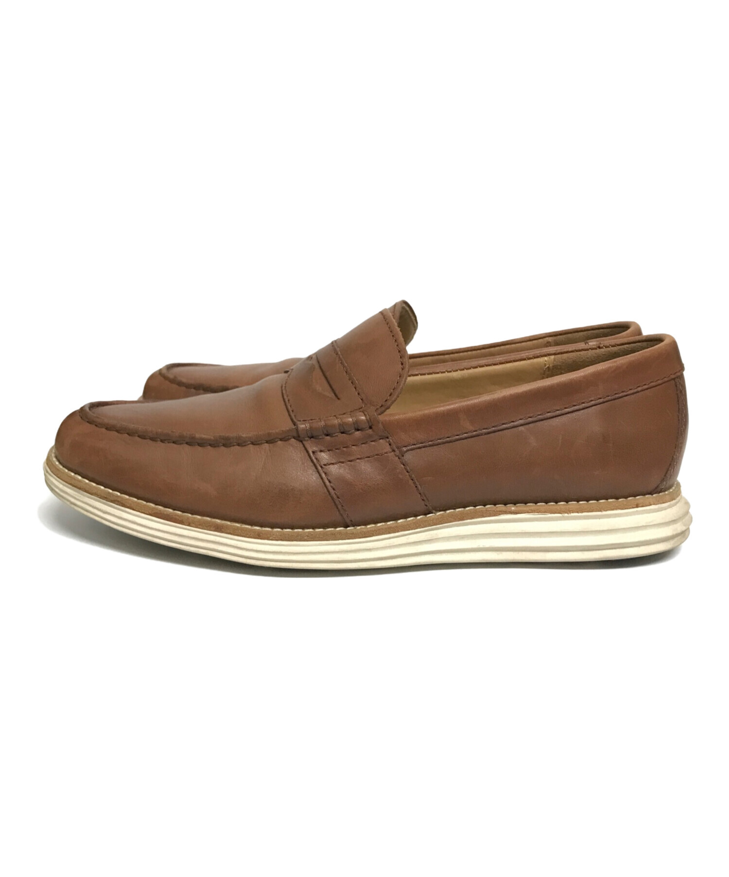 中古・古着通販】COLE HAAN (コールハーン) レザーローファー 中古・古着通販】COLE HAAN (コールハーン) レザーローファー