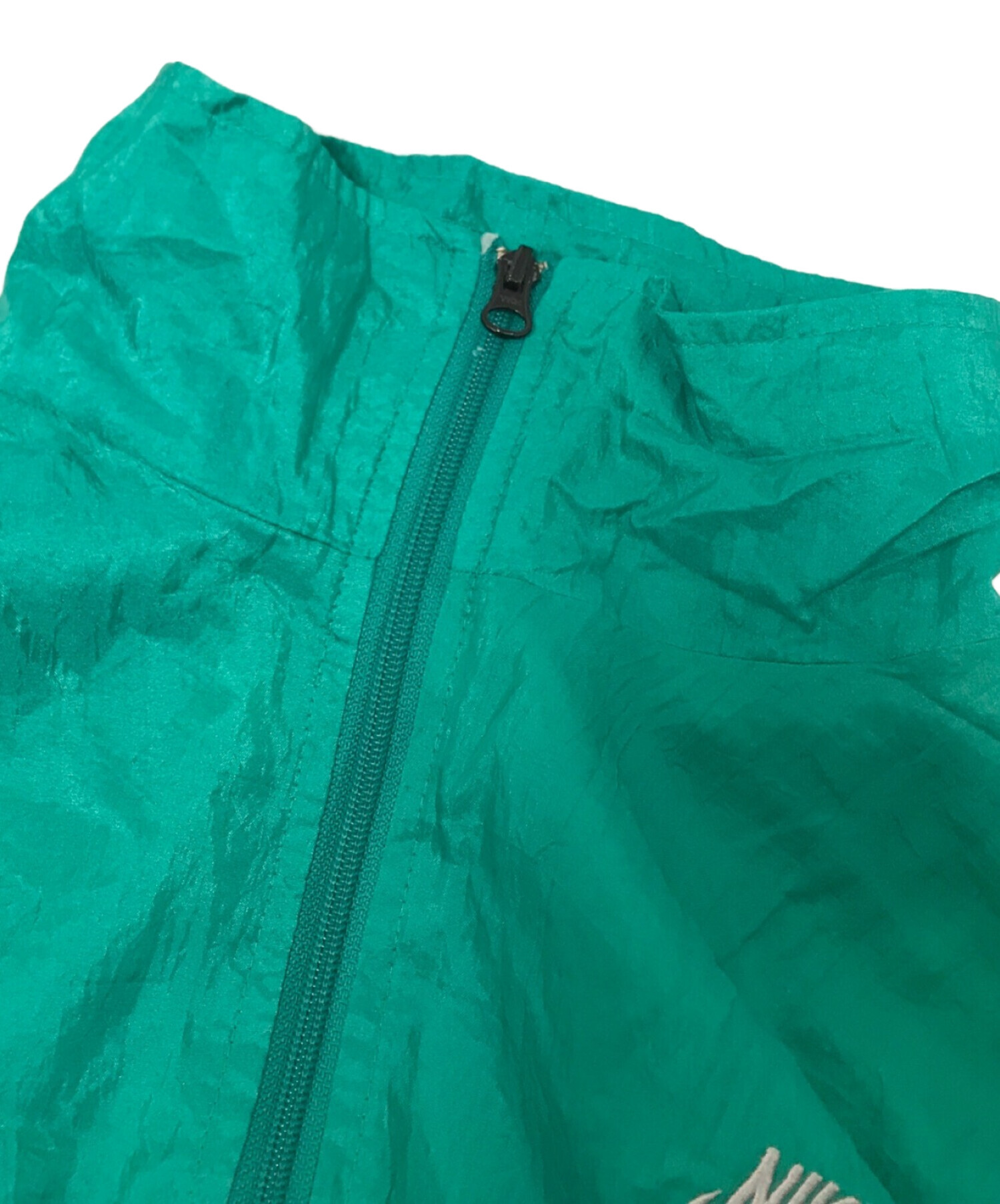 中古・古着通販】NIKE (ナイキ) 90'sナイロンジャケット グリーン