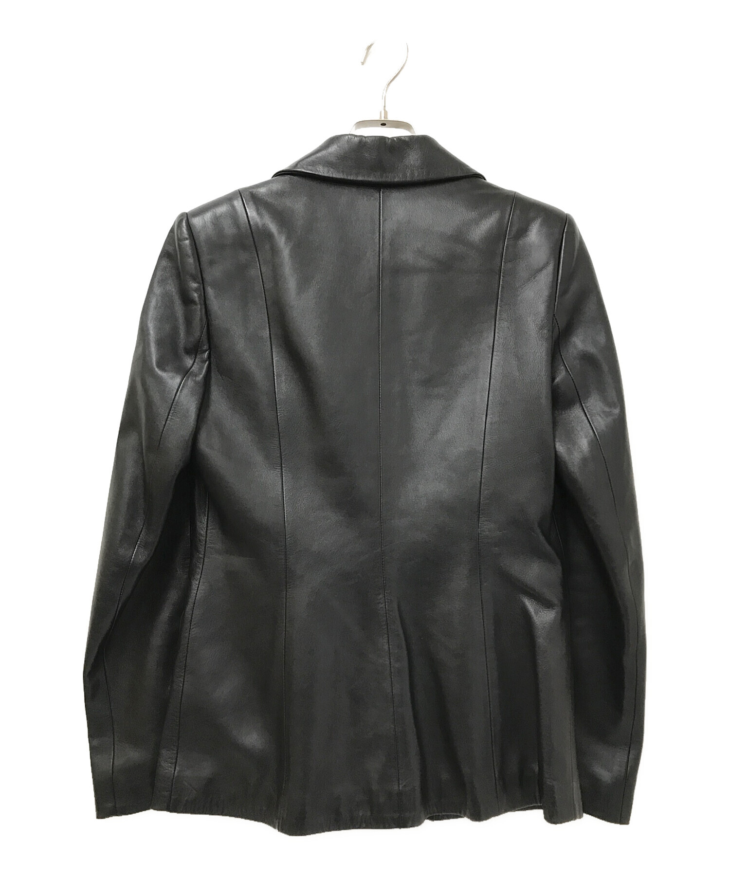 中古・古着通販】LOEWE (ロエベ) ラムレザーテーラードジャケット