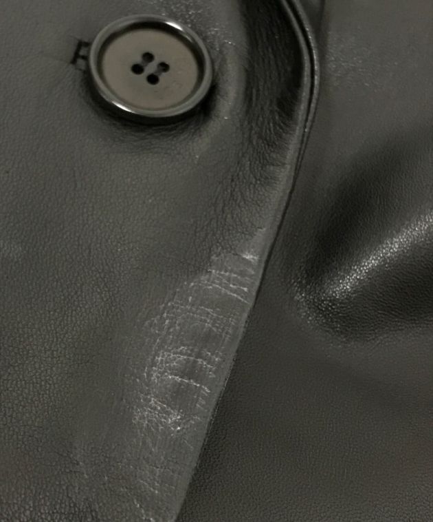 中古・古着通販】LOEWE (ロエベ) ラムレザーテーラードジャケット