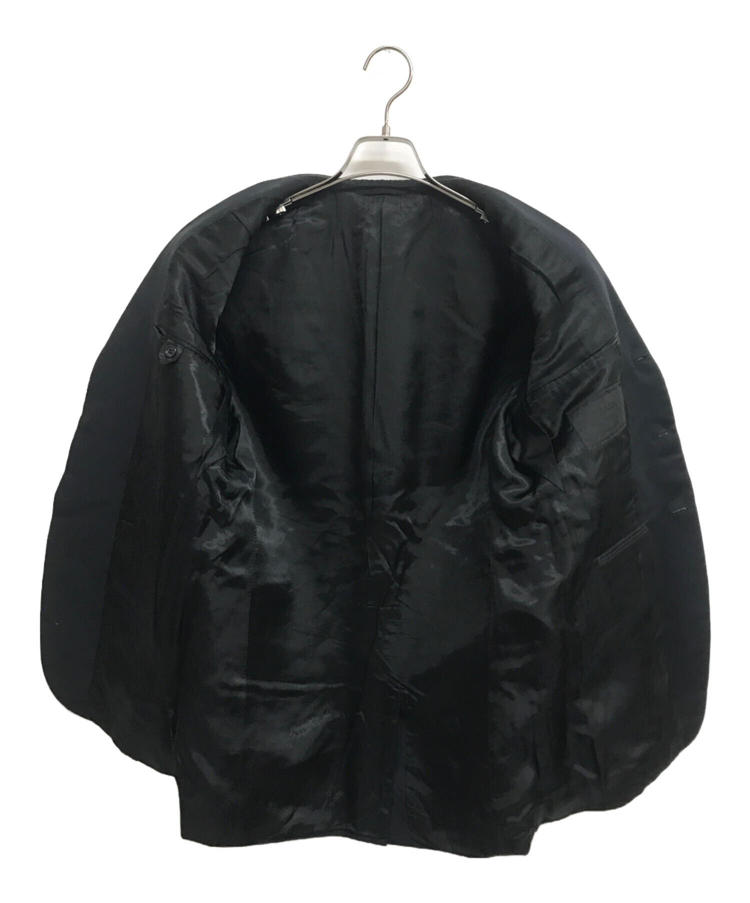 中古・古着通販】PRADA (プラダ) シルク混テーラードジャケット