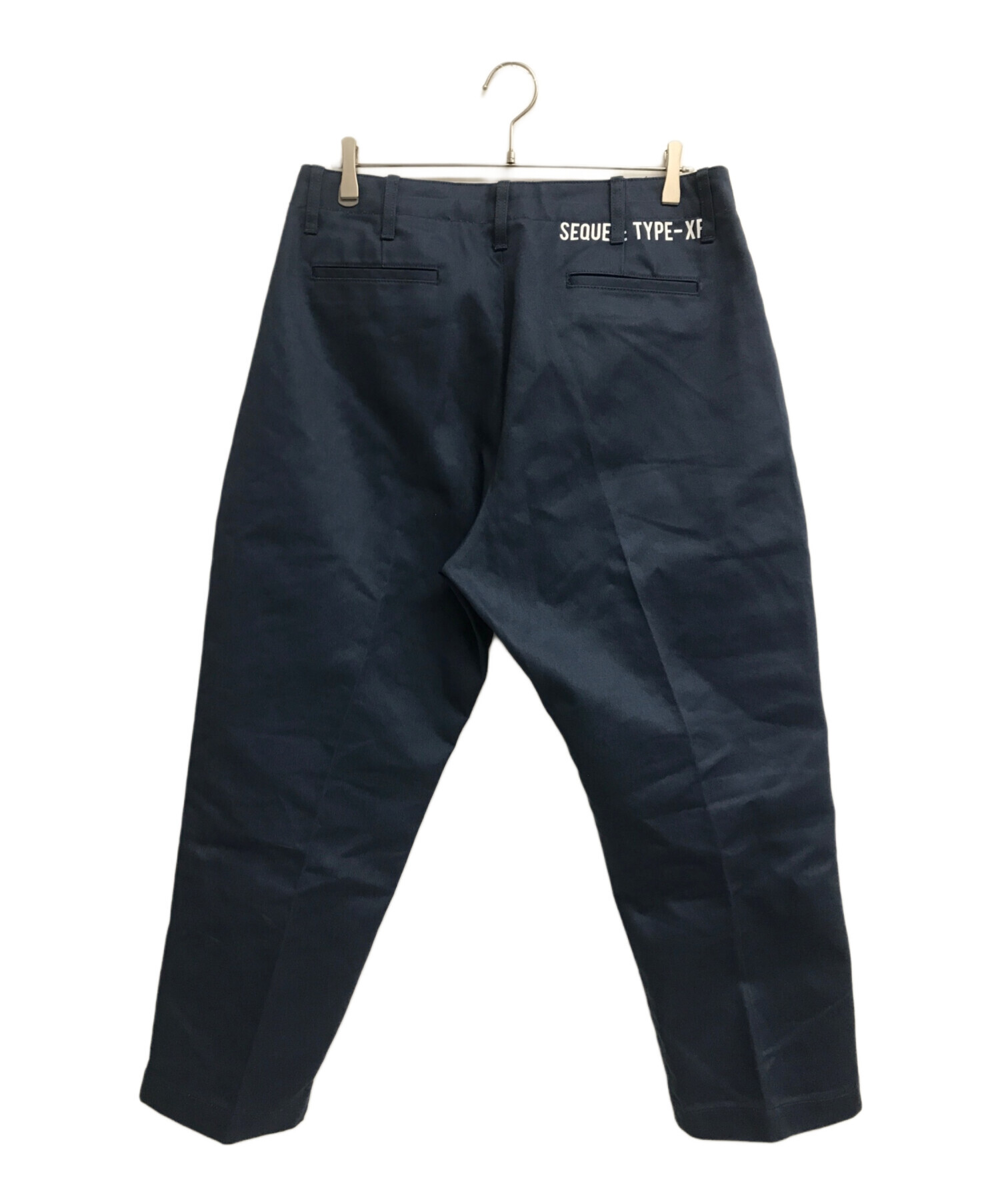 SEQUEL CHINO PANTSネイビー Lサイズ