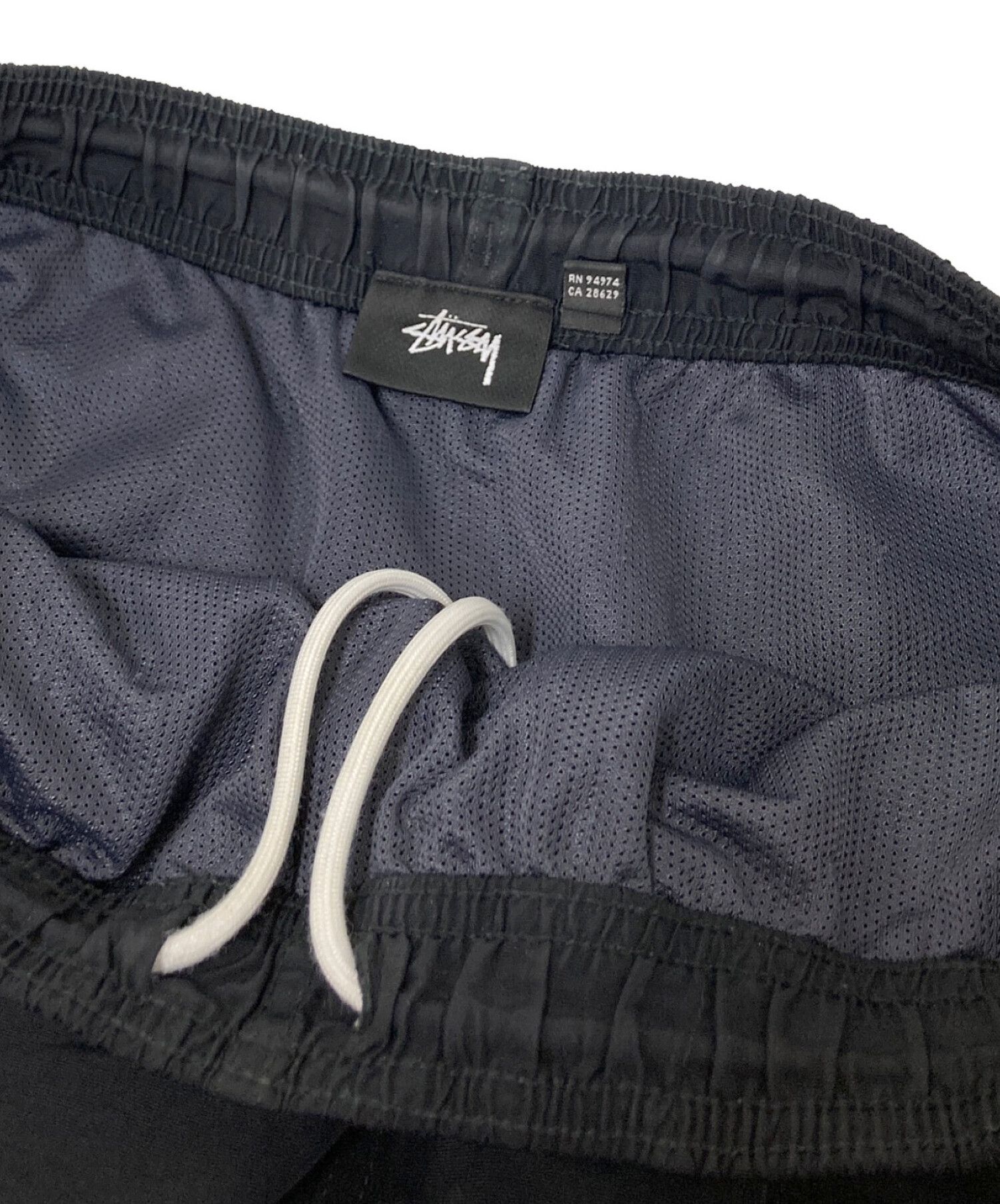 中古・古着通販】stussy (ステューシー) SS-LINK WATER SHORT ブラック