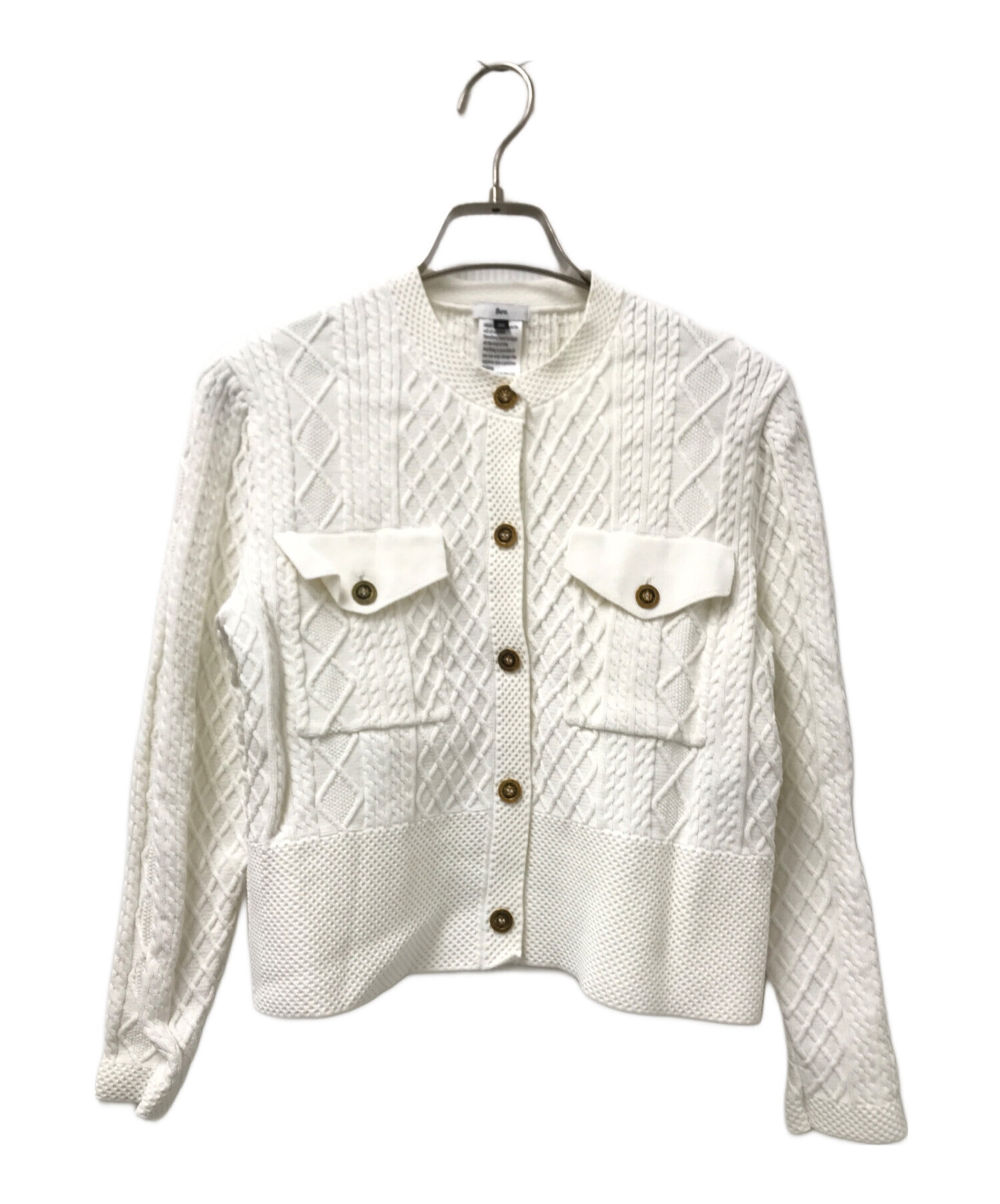 中古・古着通販】Sov. (ソブ) レーヨンナイロン ダルケーブル ニット