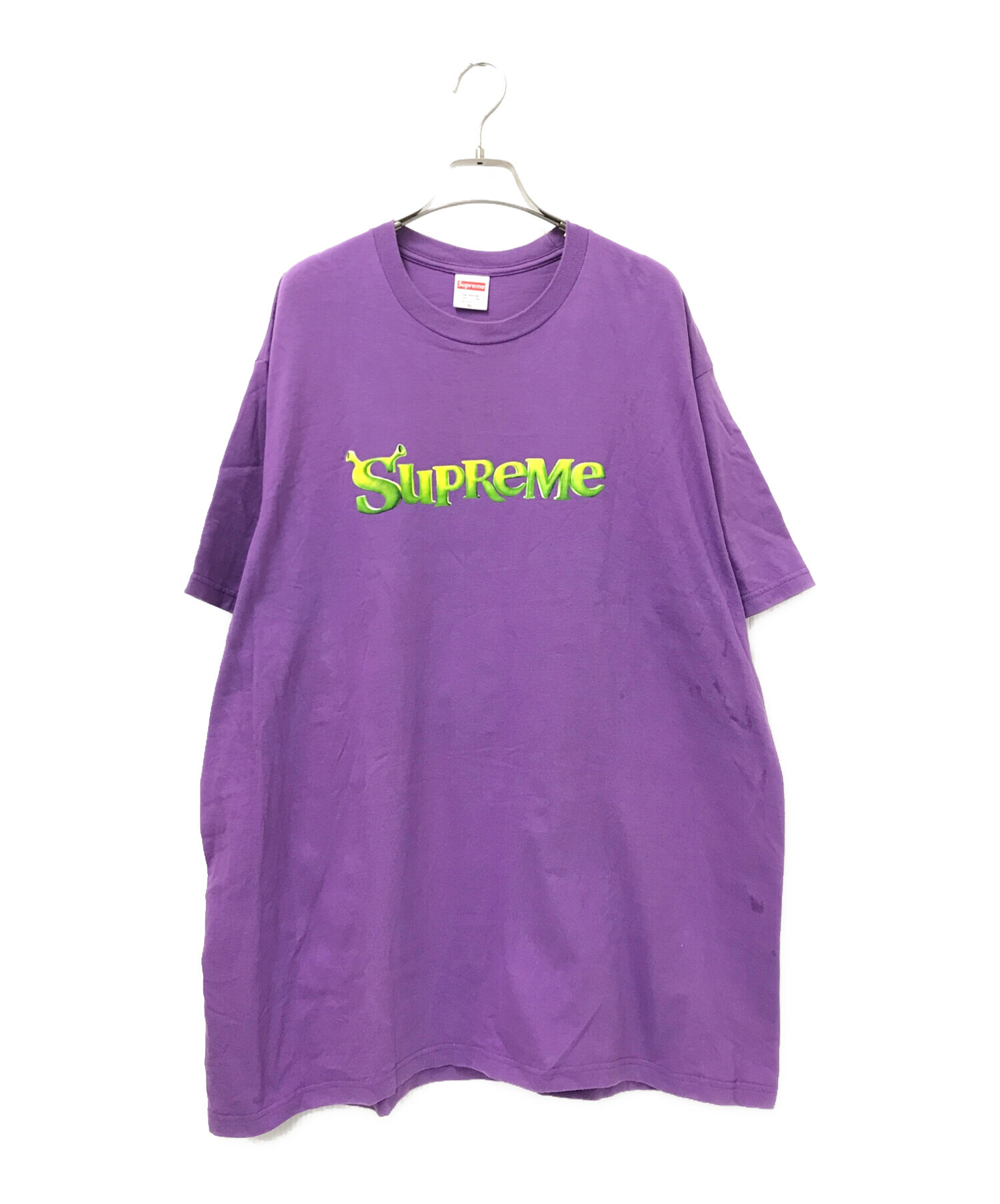 中古・古着通販】SUPREME (シュプリーム) Shrek TEE パープル サイズ 