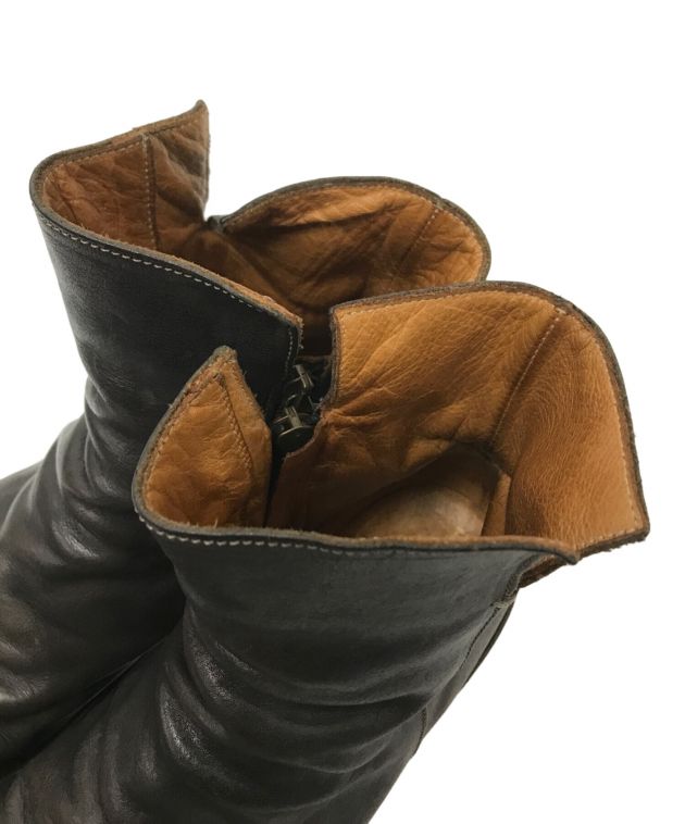 FIORENTINI+BAKER ショートレザーブーツ サイドジップ 本革 牛革 フィオレンティーニベーカー FIORENTINI+BAKER 【INTER-CHAUSSURES