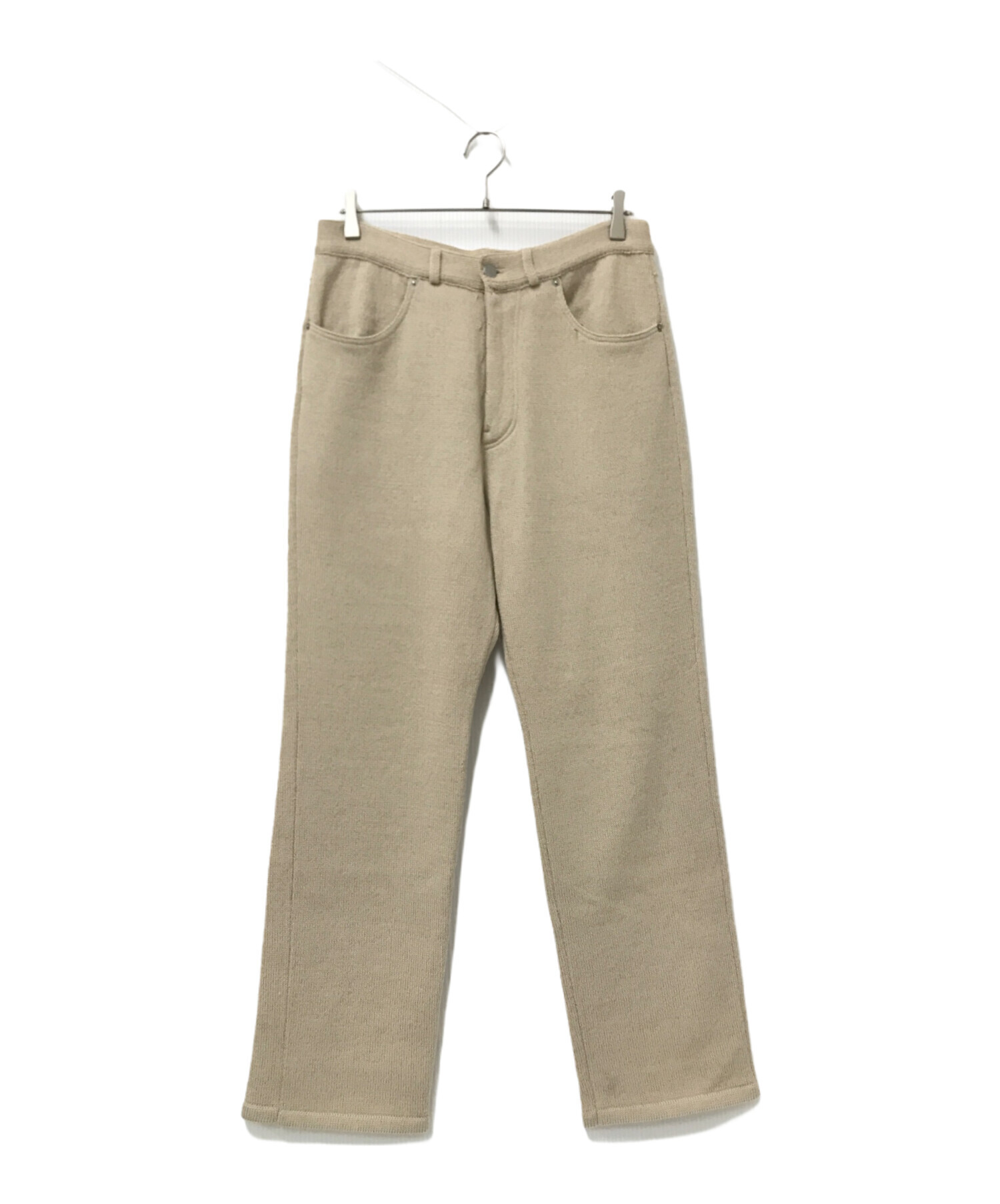 中古・古着通販】AURALEE (オーラリー) ウールパンツ ベージュ サイズ  