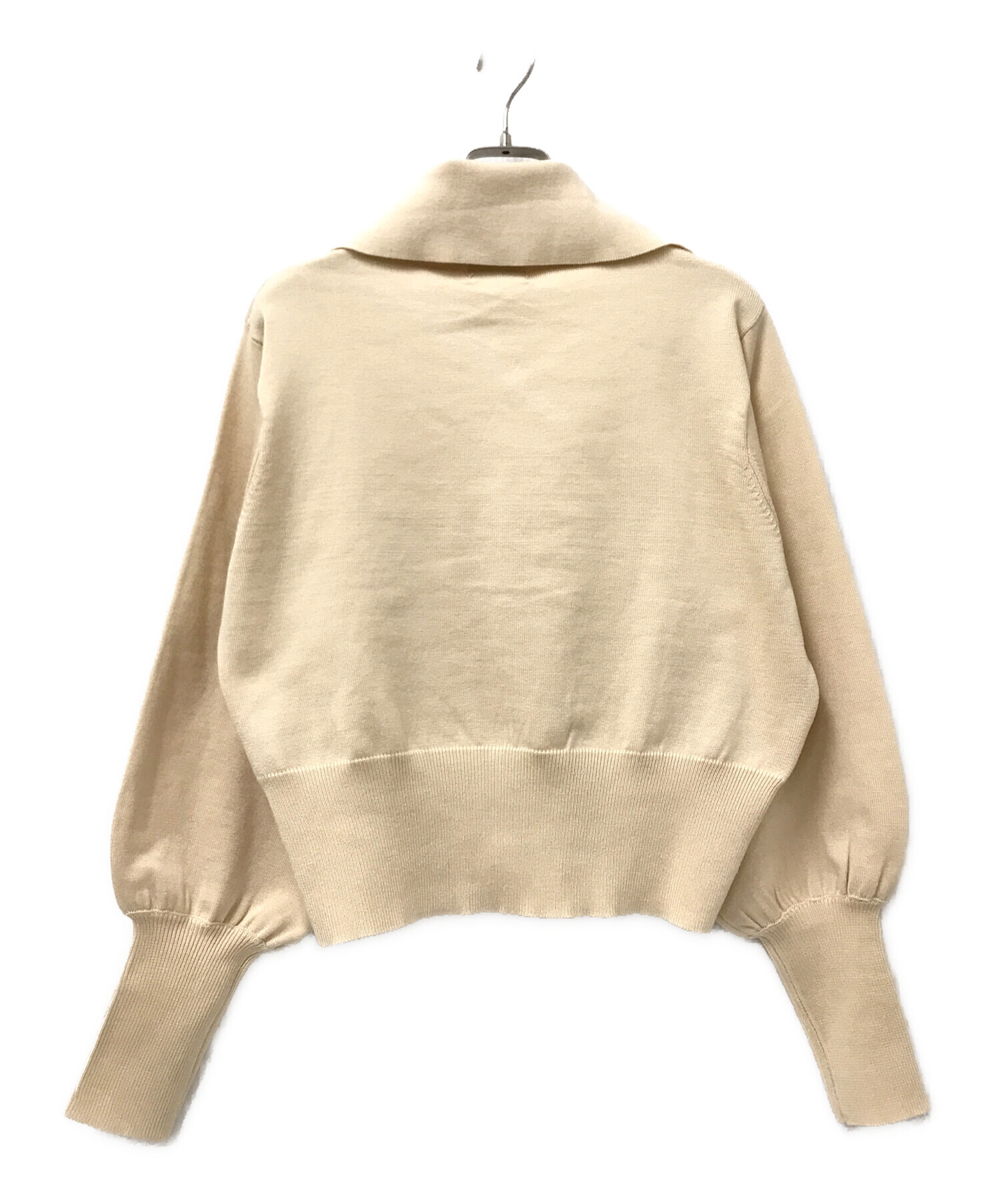 ジーナシスeL カーディガン JEANASIS eL+1 Graffiti Cardigan ネイビー