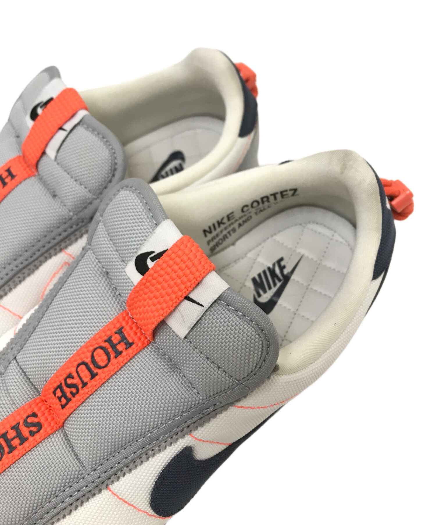 中古・古着通販】NIKE (ナイキ) CORTEZ KENNY 4 ホワイト×グレー 