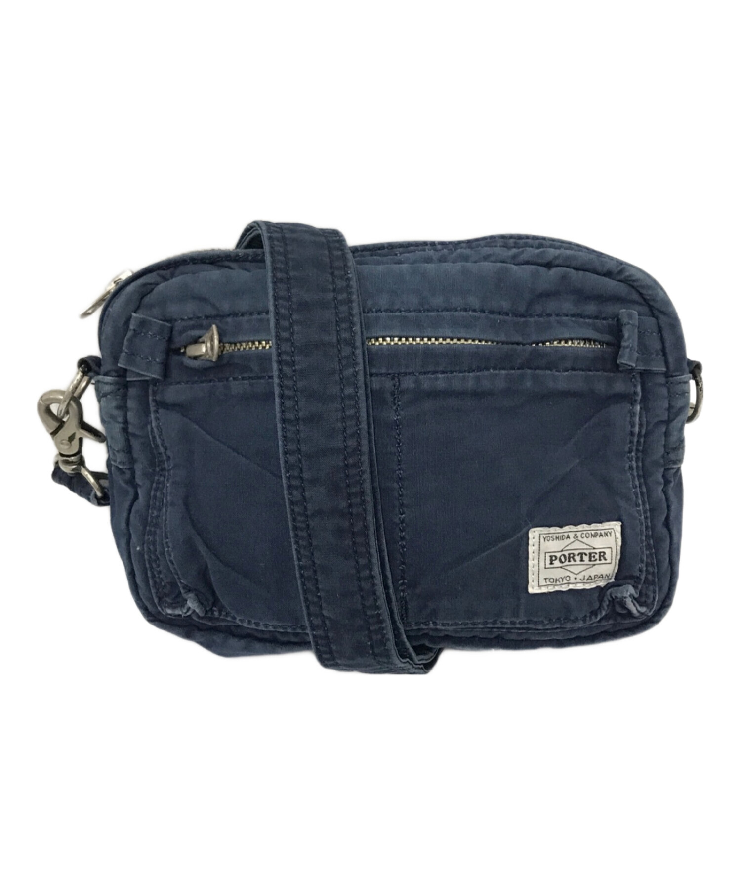 中古・古着通販】PORTER (ポーター) Deep Blue Shoulder bag ネイビー 