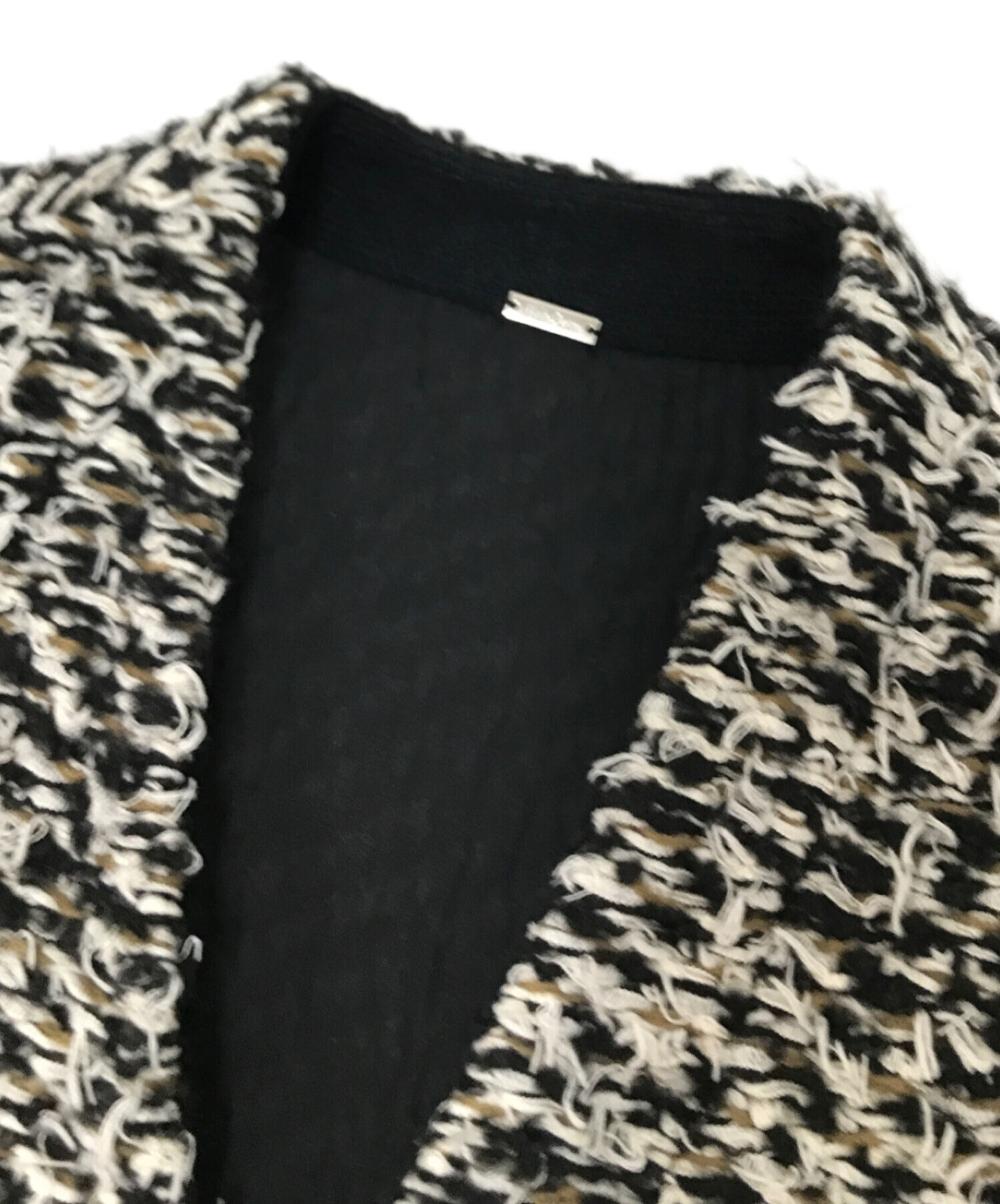 中古・古着通販】Mila Owen (ミラオーウェン) ミックスツイードニット