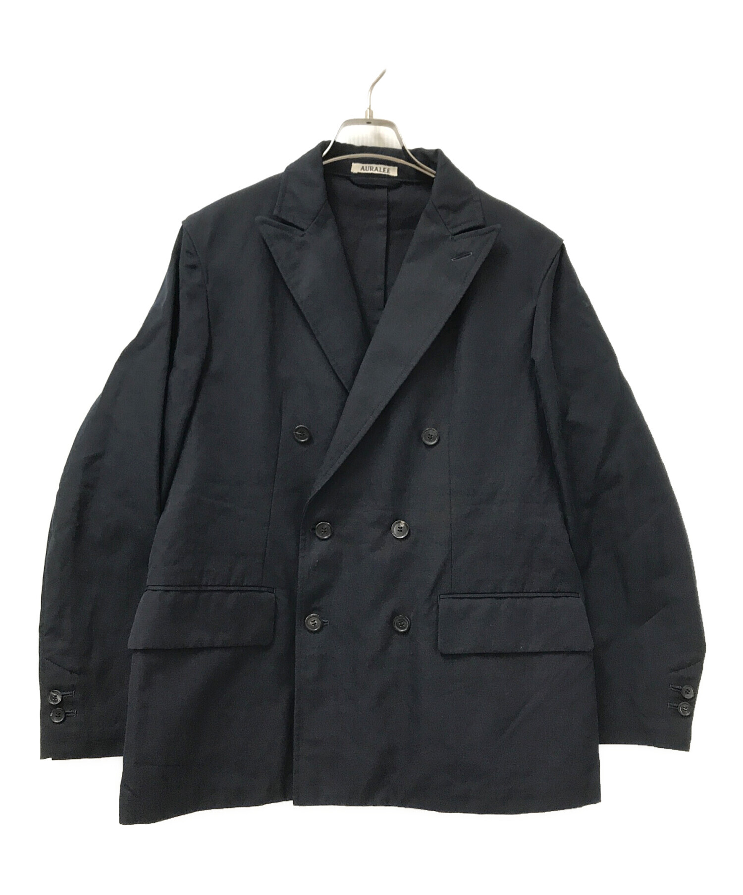AURALEE テーラードジャケット 中古・古着通販】AURALEE (オーラリー) コットンリネンダブル