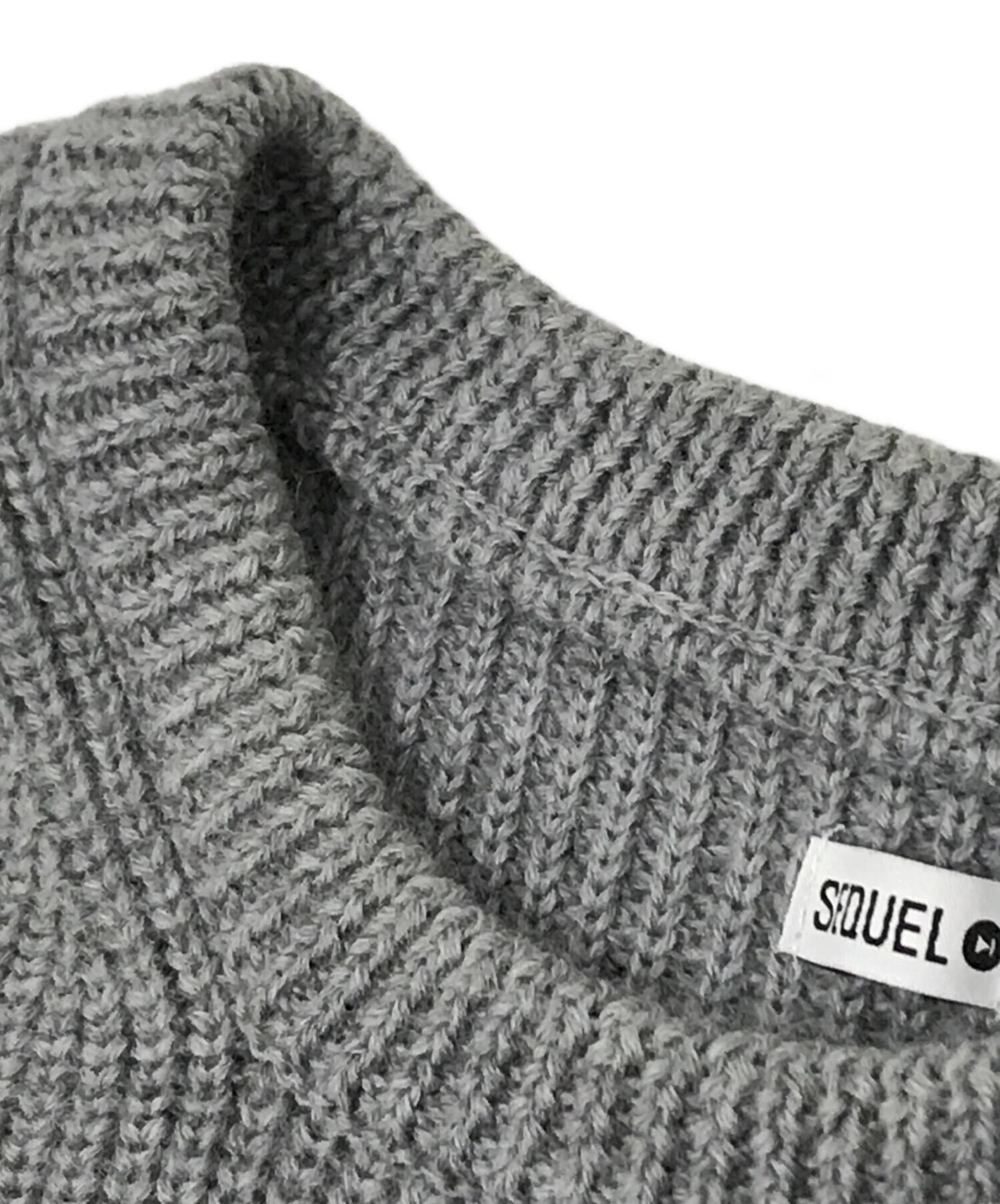 中古・古着通販】SEQUEL (シークエル) LOW GAUGE CREW NECK KNIT