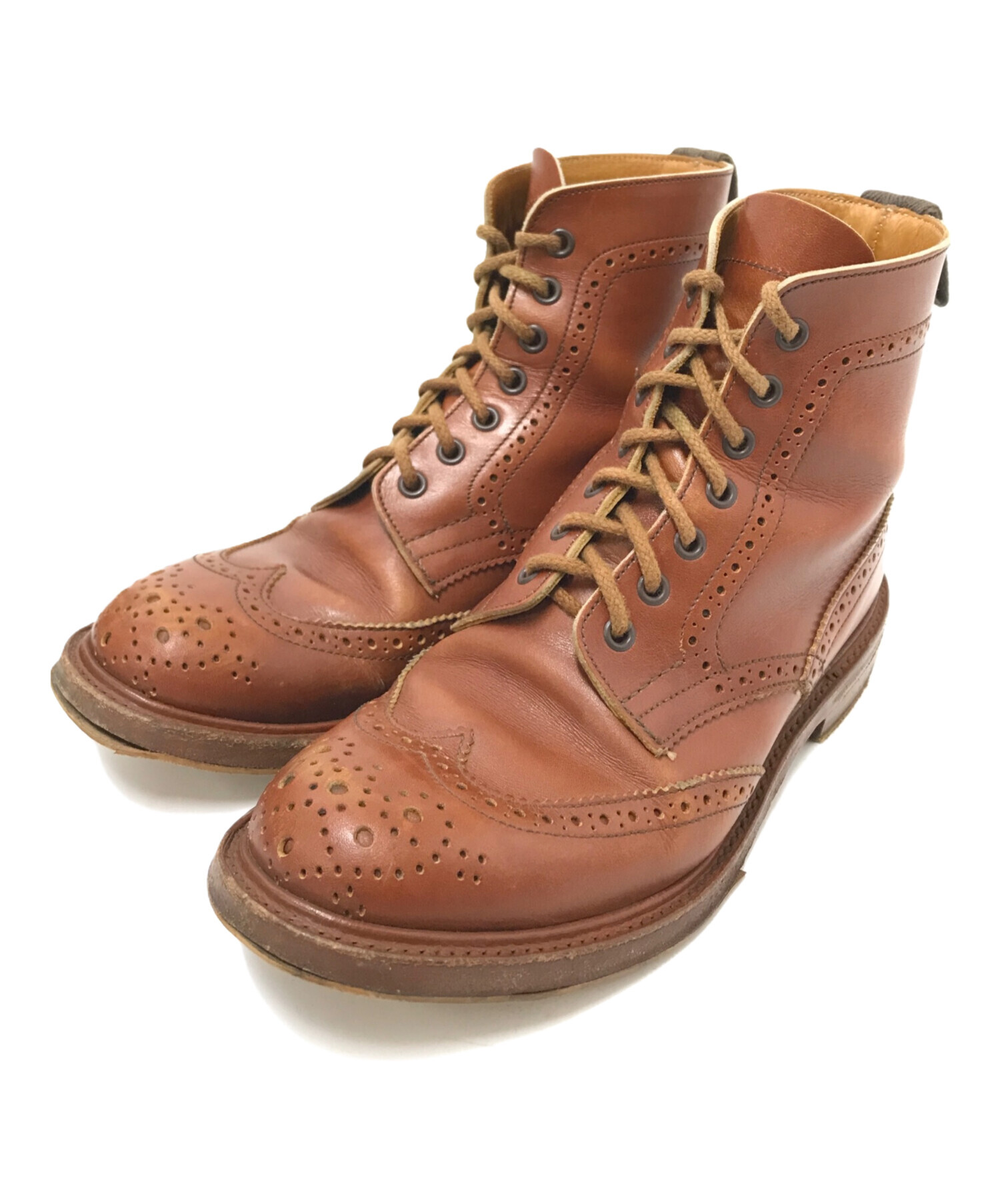 Tricker's ブラウン　カントリーブーツ 中古・古着通販】Tricker's (トリッカーズ) カントリーブーツ