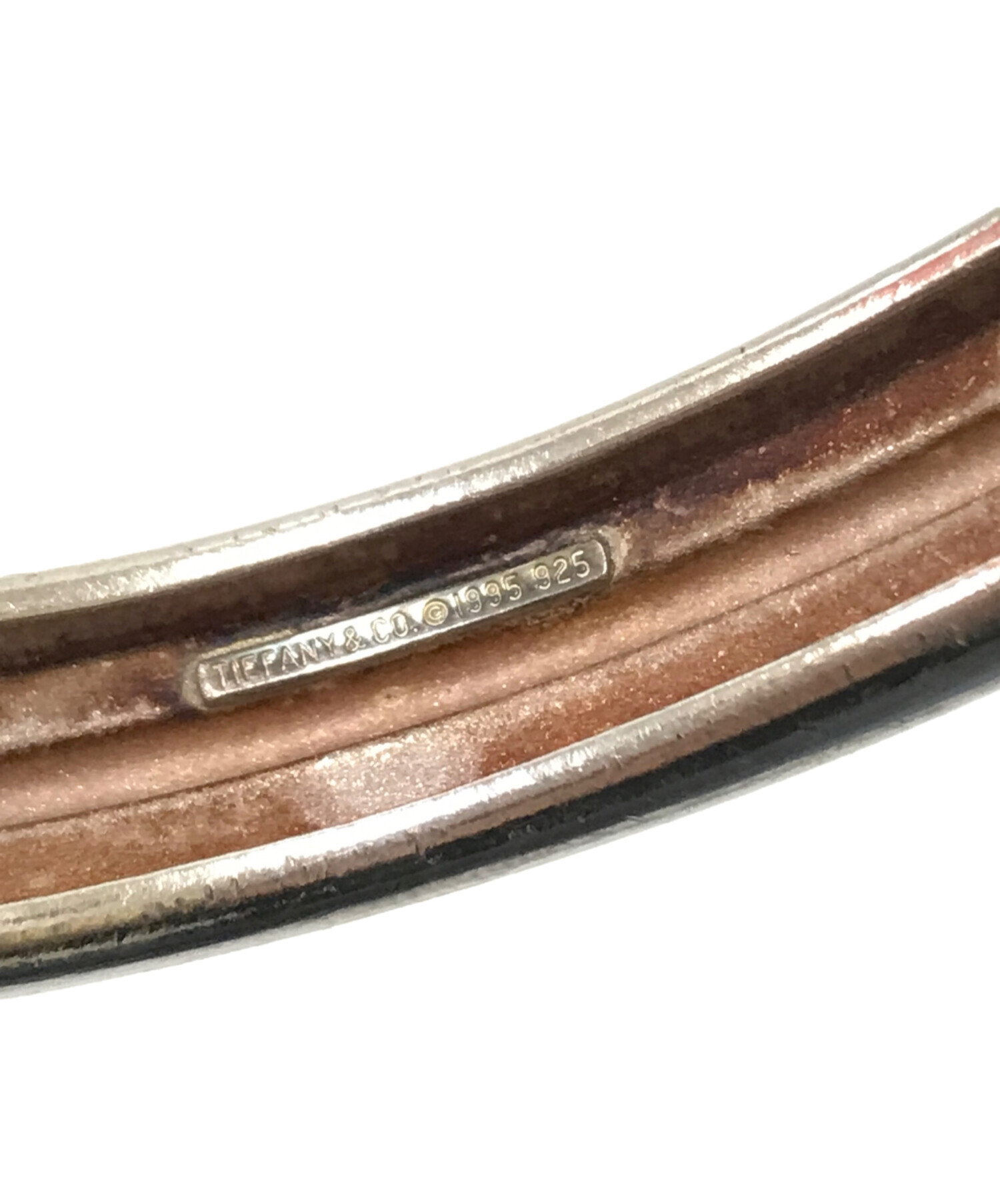 中古・古着通販】TIFFANY & Co. (ティファニー) グルーブドバングル 