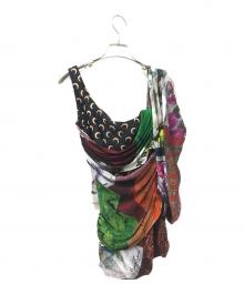 MARINE SERRE gold line ball bag　マリーンセル MARINE SERRE gold line ball bag マリーンセル MARINE SERRE gold