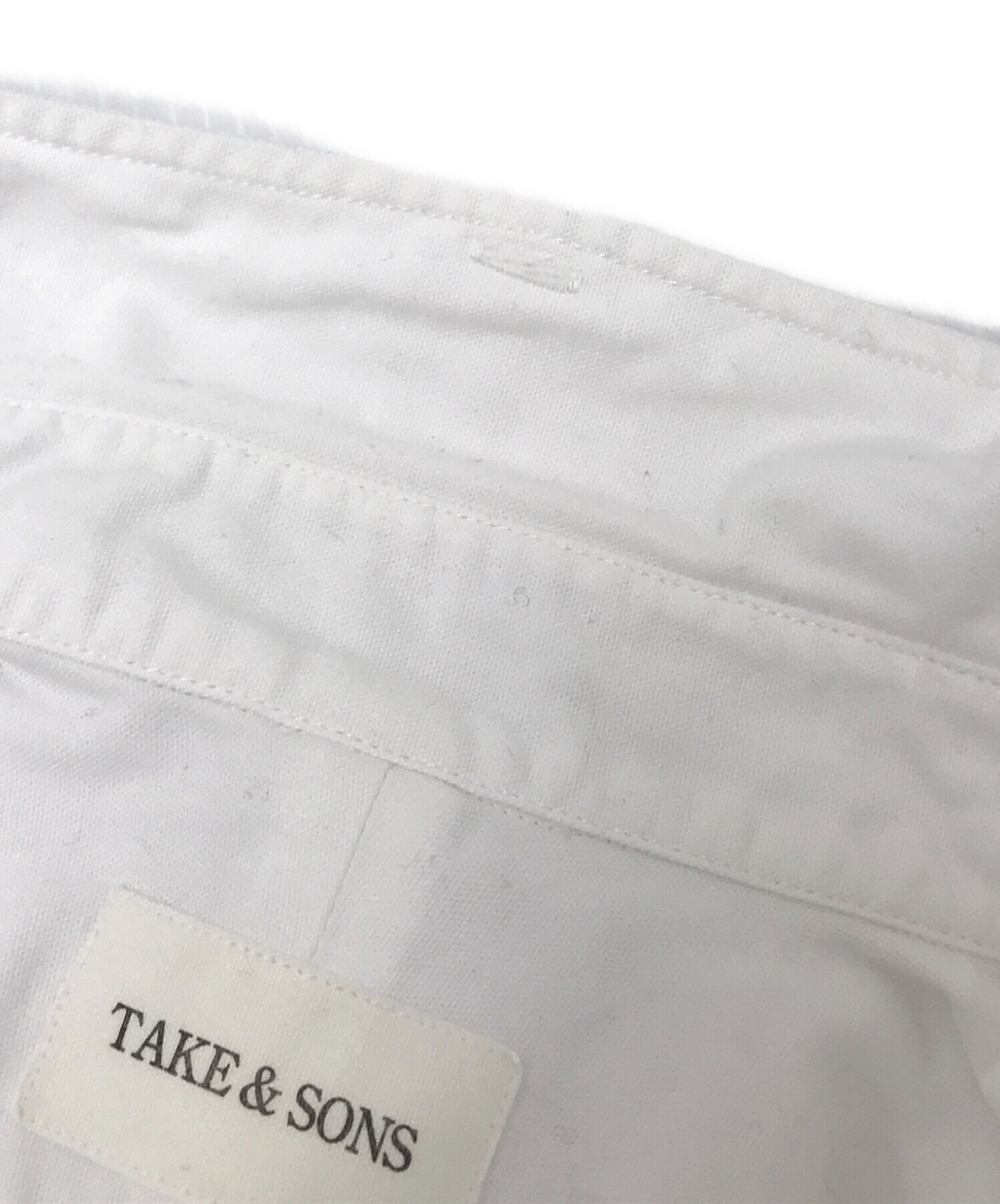 中古・古着通販】TAKE&SONS (テイクアンドサンズ) OX BD SHIRT