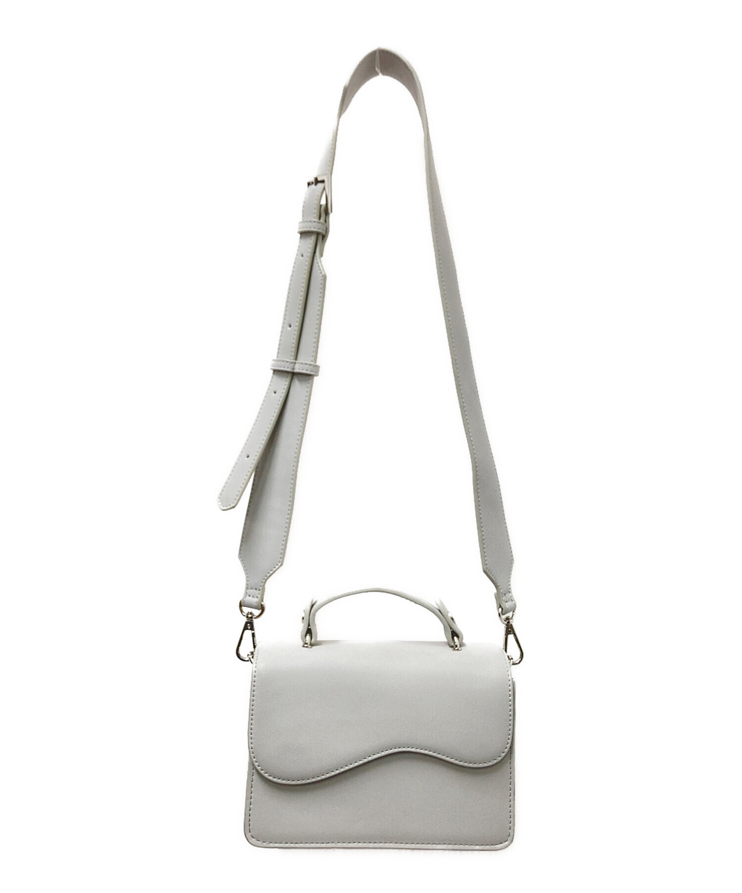 中古・古着通販】HVISK (ヴィスク) ショルダーバッグ ホワイト サイズ