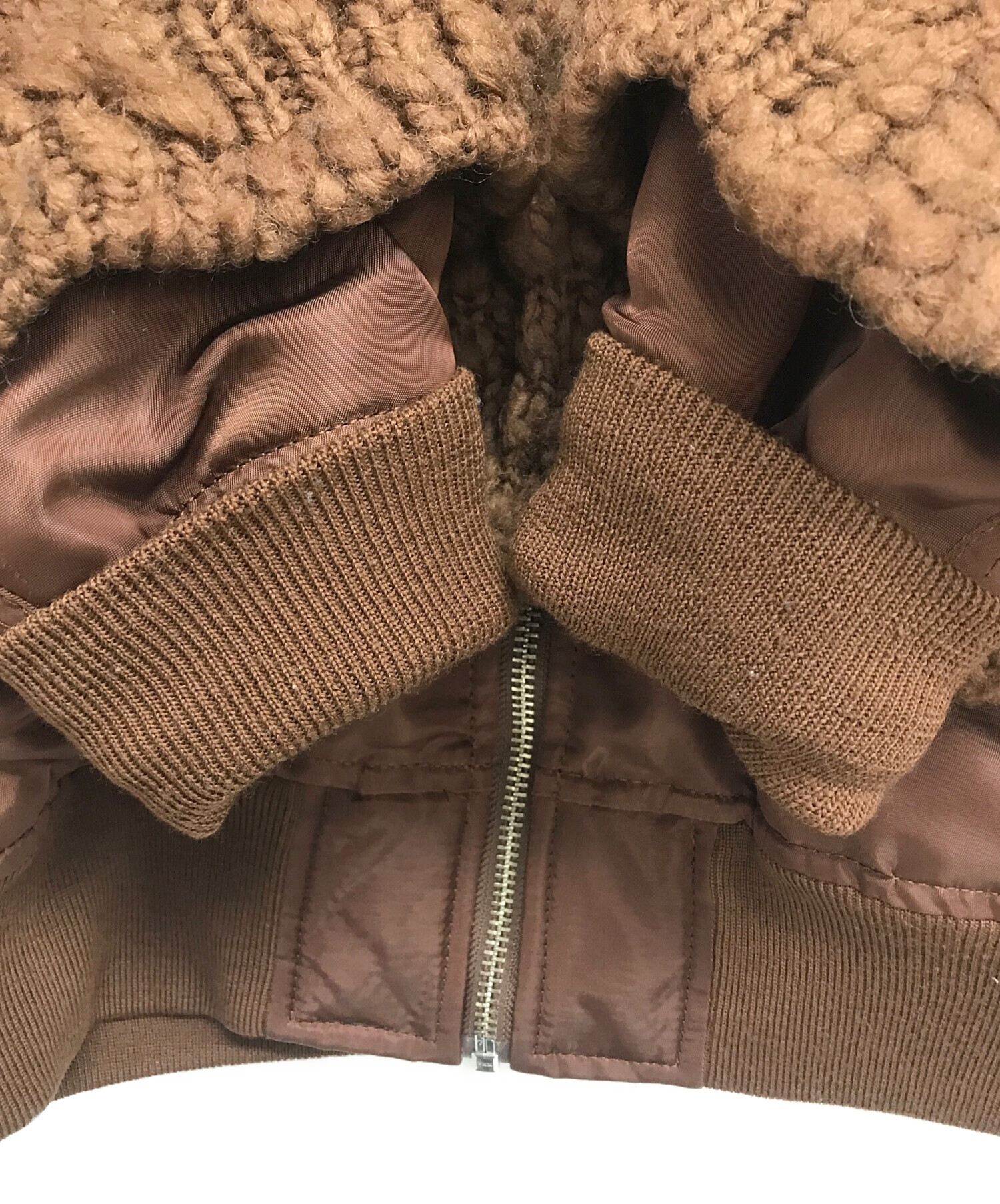 中古・古着通販】UNDERCOVER (アンダーカバー) ニットドッキング 中古・古着通販】UNDERCOVER (アンダーカバー) ニットドッキング
