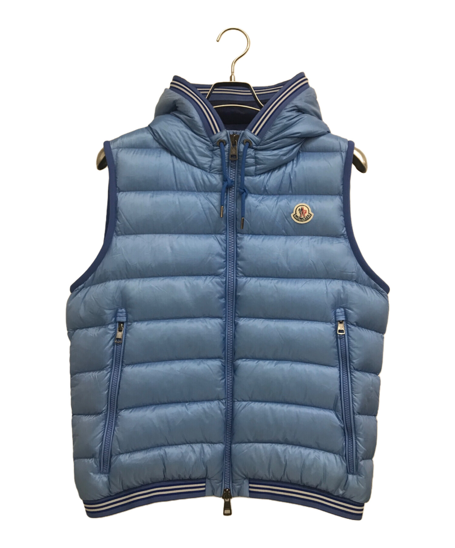 中古・古着通販】MONCLER (モンクレール) AMIENS GILET ブルー サイズ 