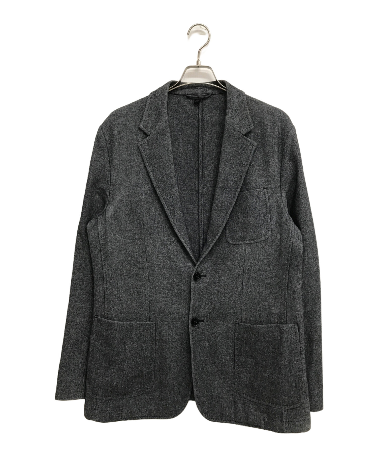 BOSS グレー チェスターコート 中古・古着通販】HUGO BOSS (ヒューゴ ボス) ウールチェスターコート