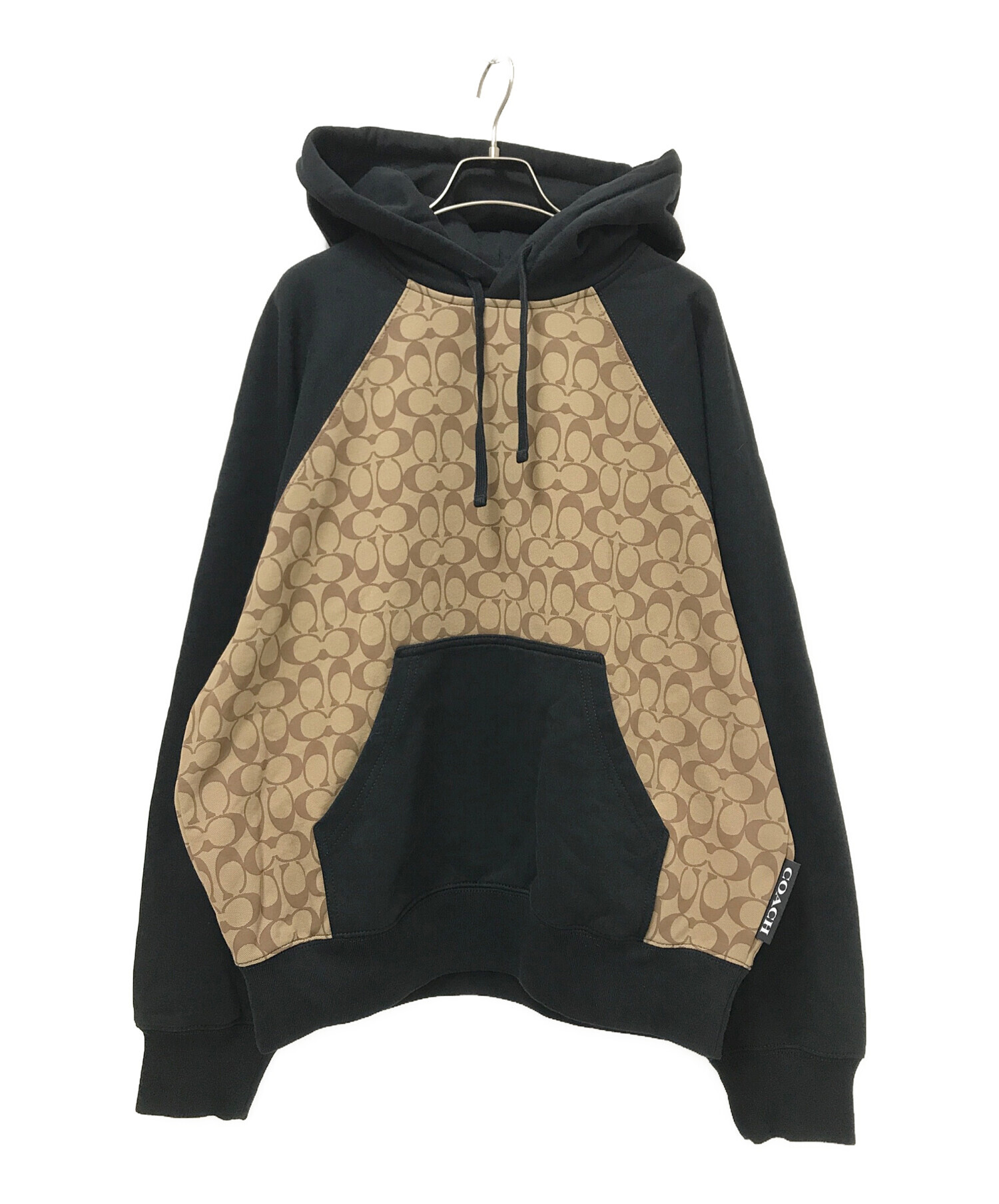 中古・古着通販】COACH (コーチ) シグネチャーフーディー ブラック 