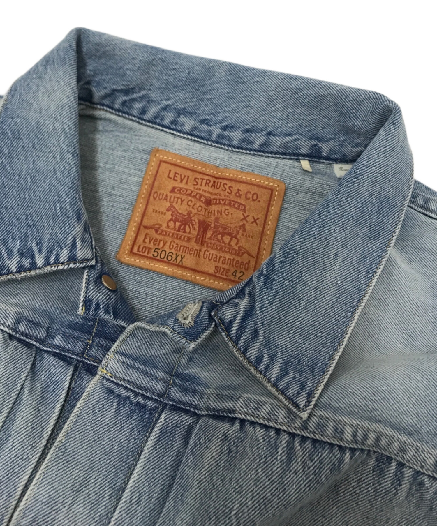 LEVI 506XX インディゴデニムジャケット サイズ42 LEVI 506XX インディゴデニムジャケット サイズ42 LEVI 506XX