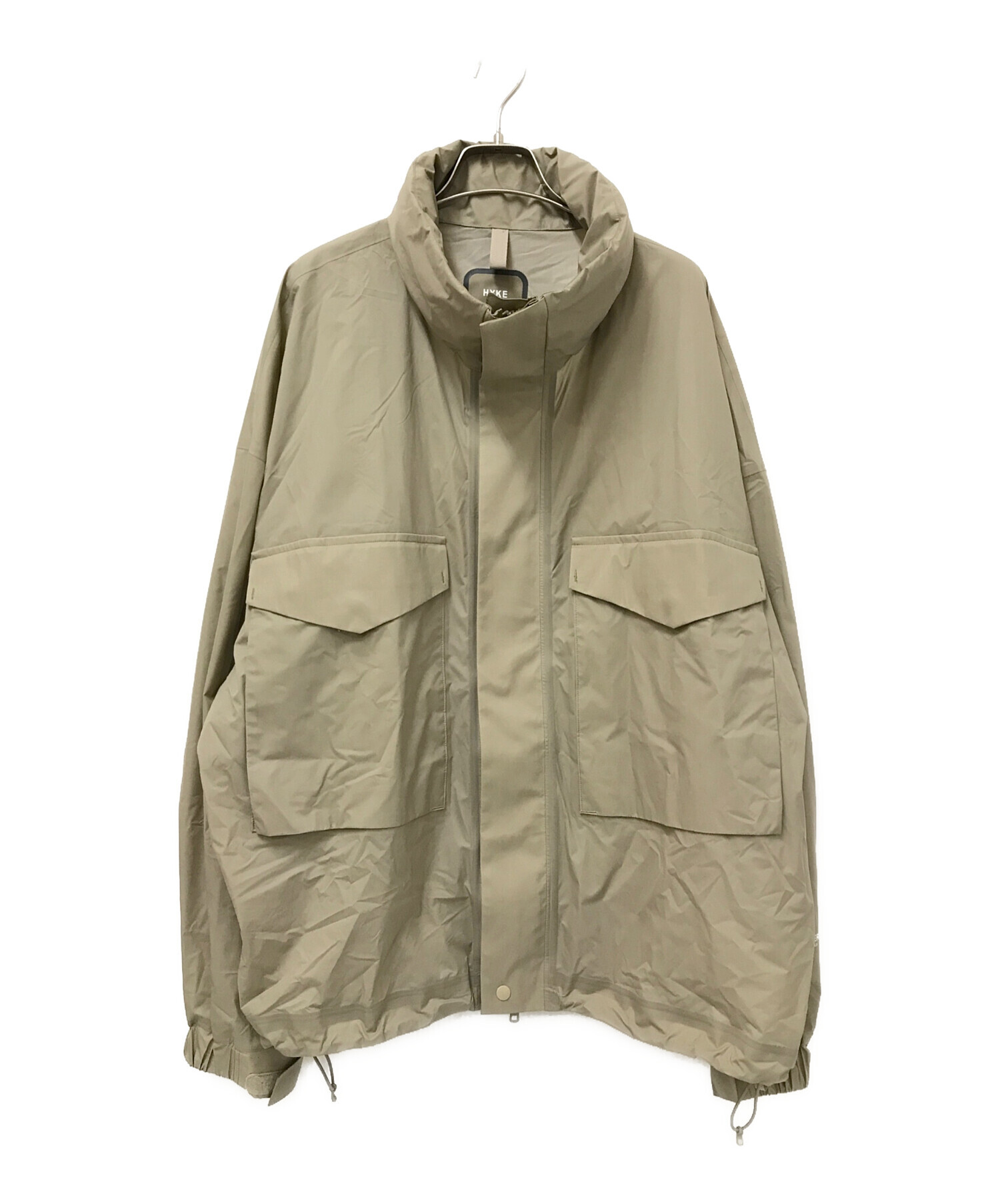 中古・古着通販】HYKE (ハイク) PERTEX WEP JACKET ベージュ サイズ:5