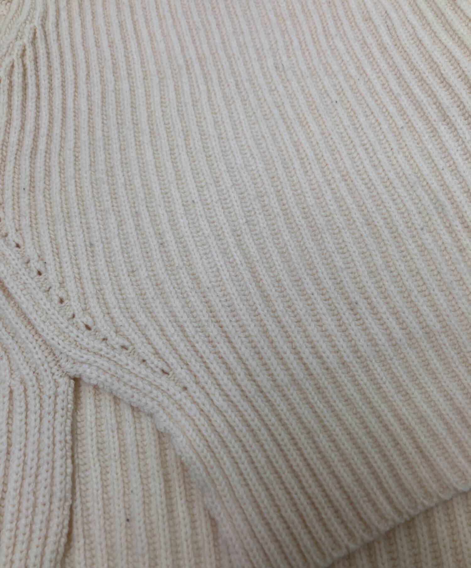 中古・古着通販】JANE SMITH (ジェーンスミス) 5G RIDGE V-NECK KNIT