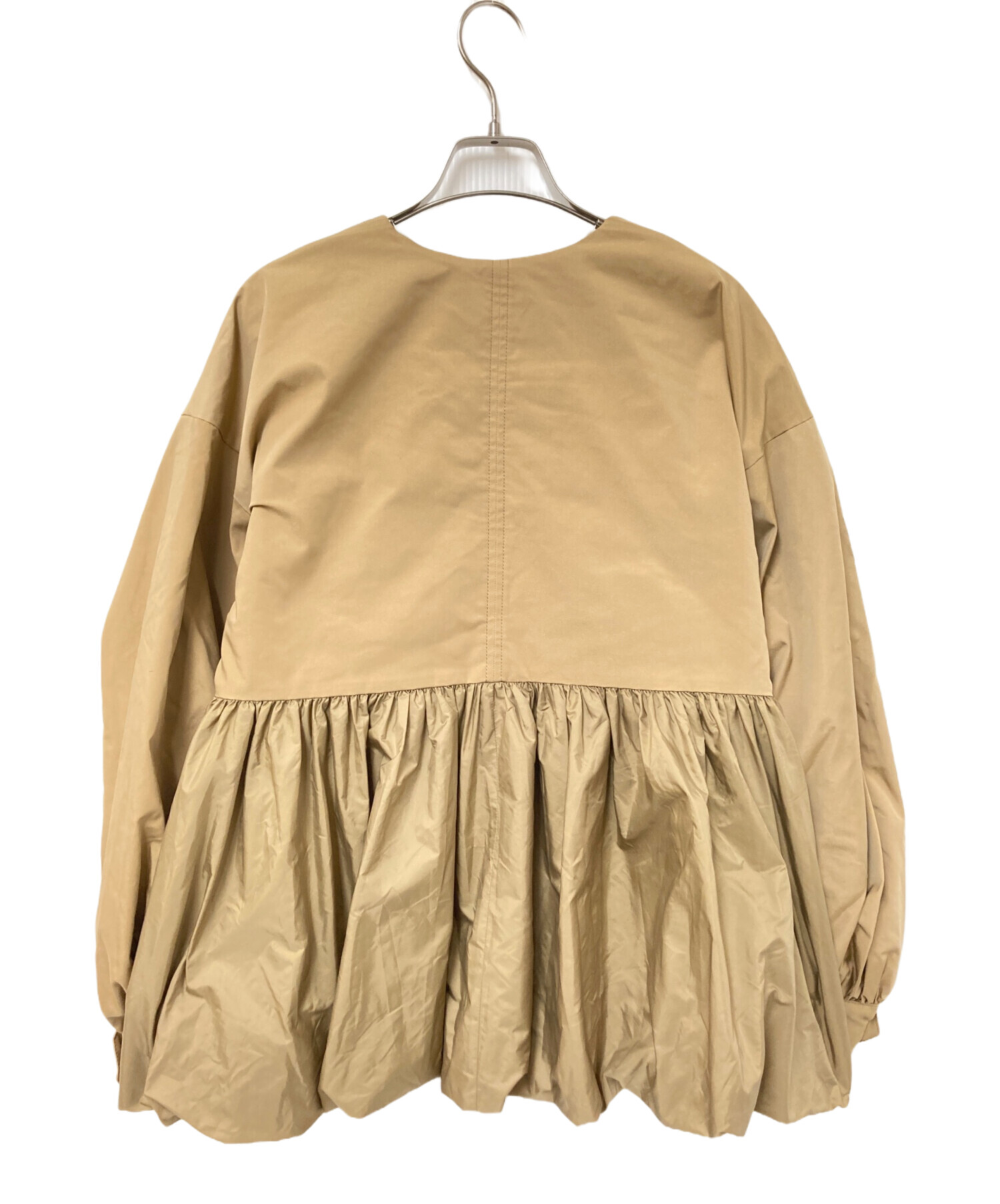 激安通販販売 SHIPS ペプラムバルーン中綿ブルゾン 【公式通販】