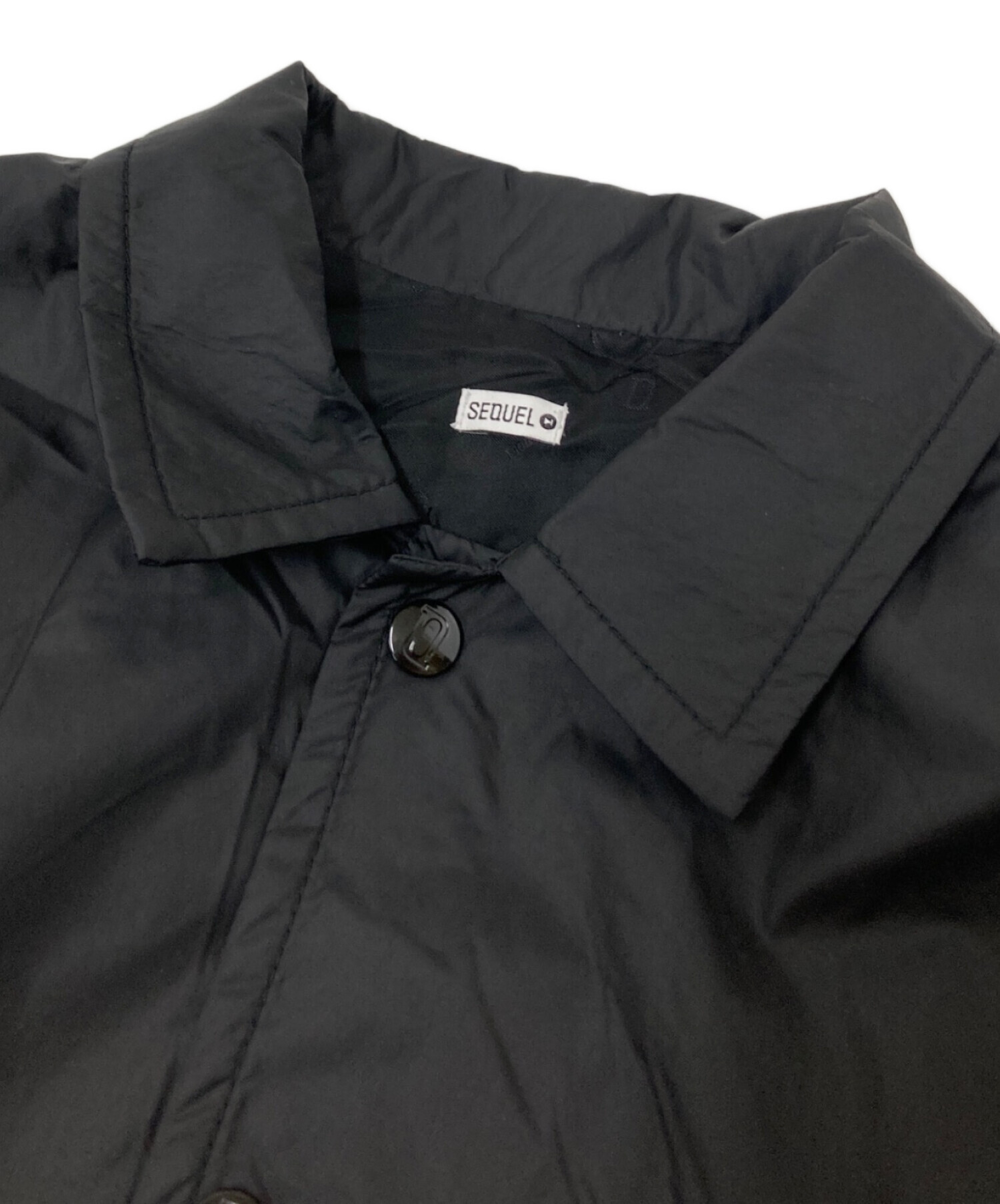 中古・古着通販】SEQUEL (シークエル) コーチジャケット ブラック