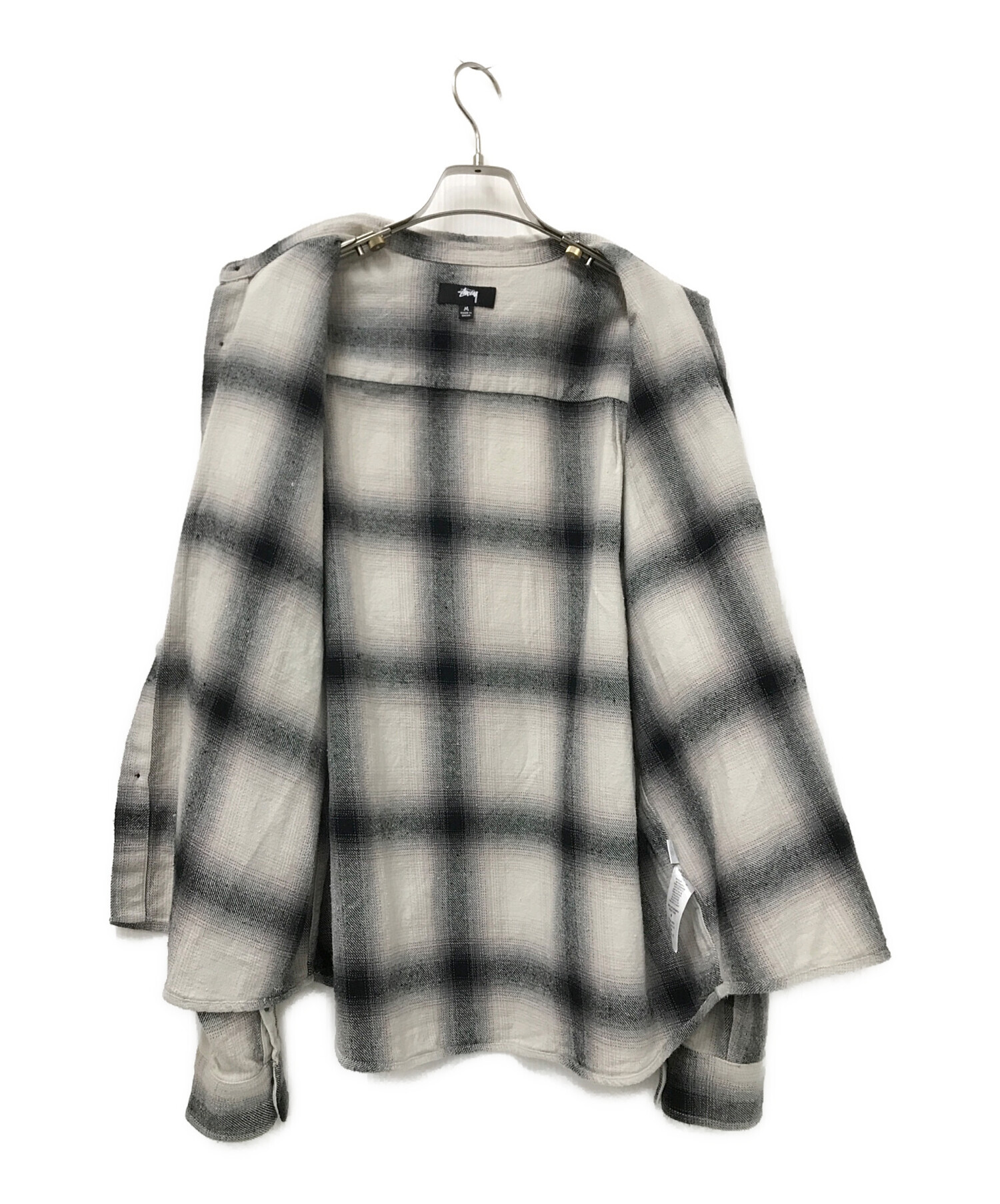 中古・古着通販】stussy (ステューシー) オンブレチェックシャツ 中古・古着通販】stussy (ステューシー) オンブレチェックシャツ