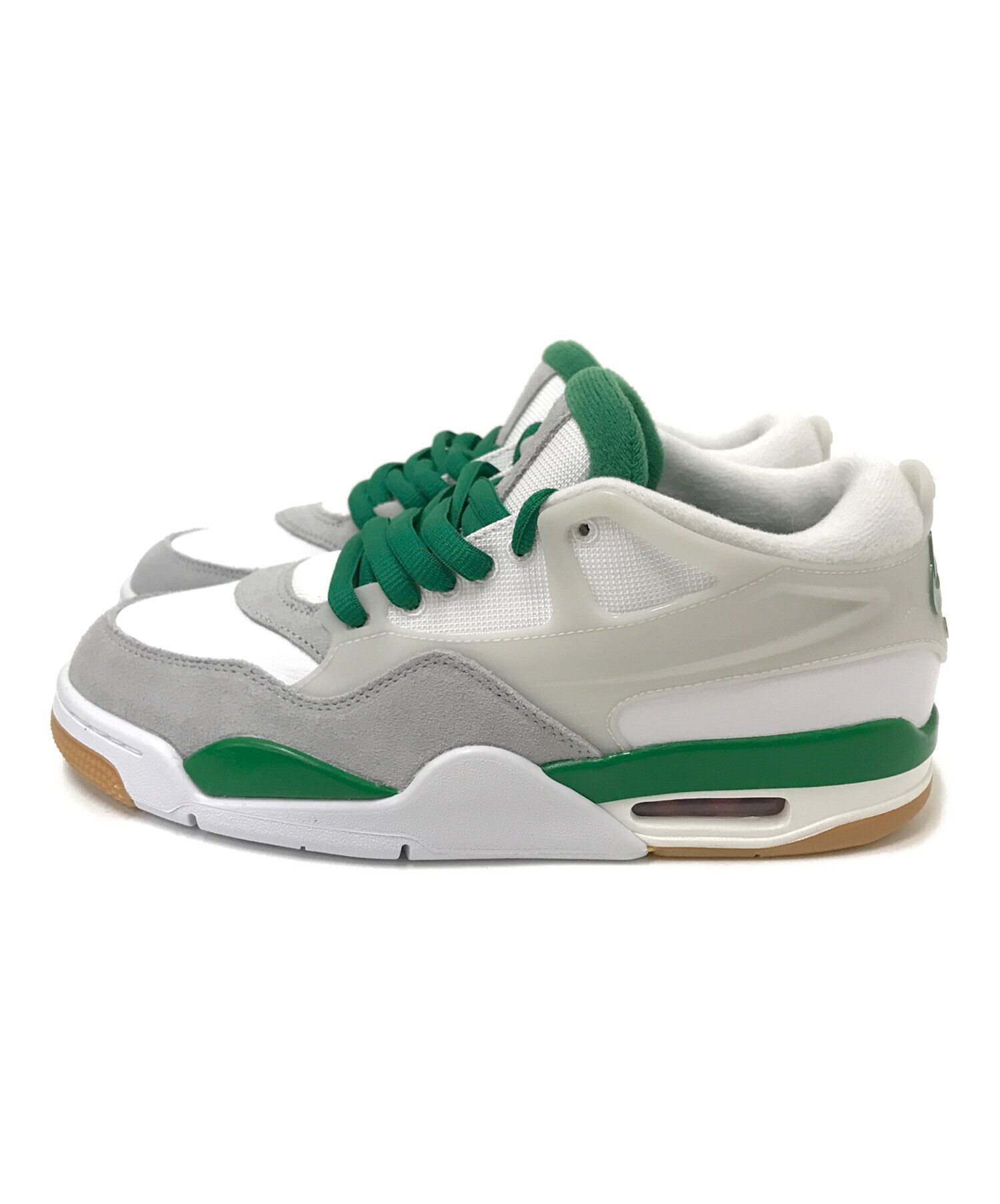 中古・古着通販】NIKE (ナイキ) AIR JORDAN 4 RM ホワイト×グリーン 