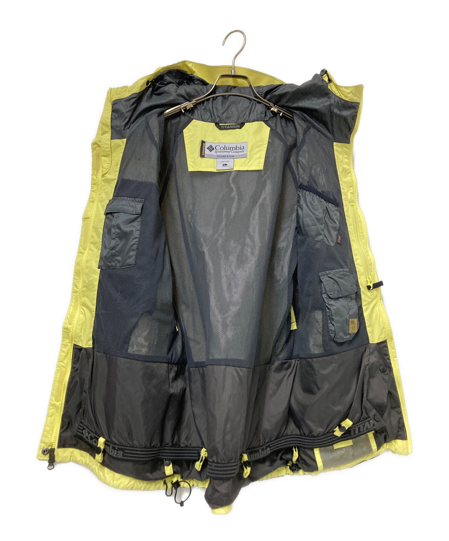 中古・古着通販】Columbia (コロンビア) マウンテンパーカー イエロー 