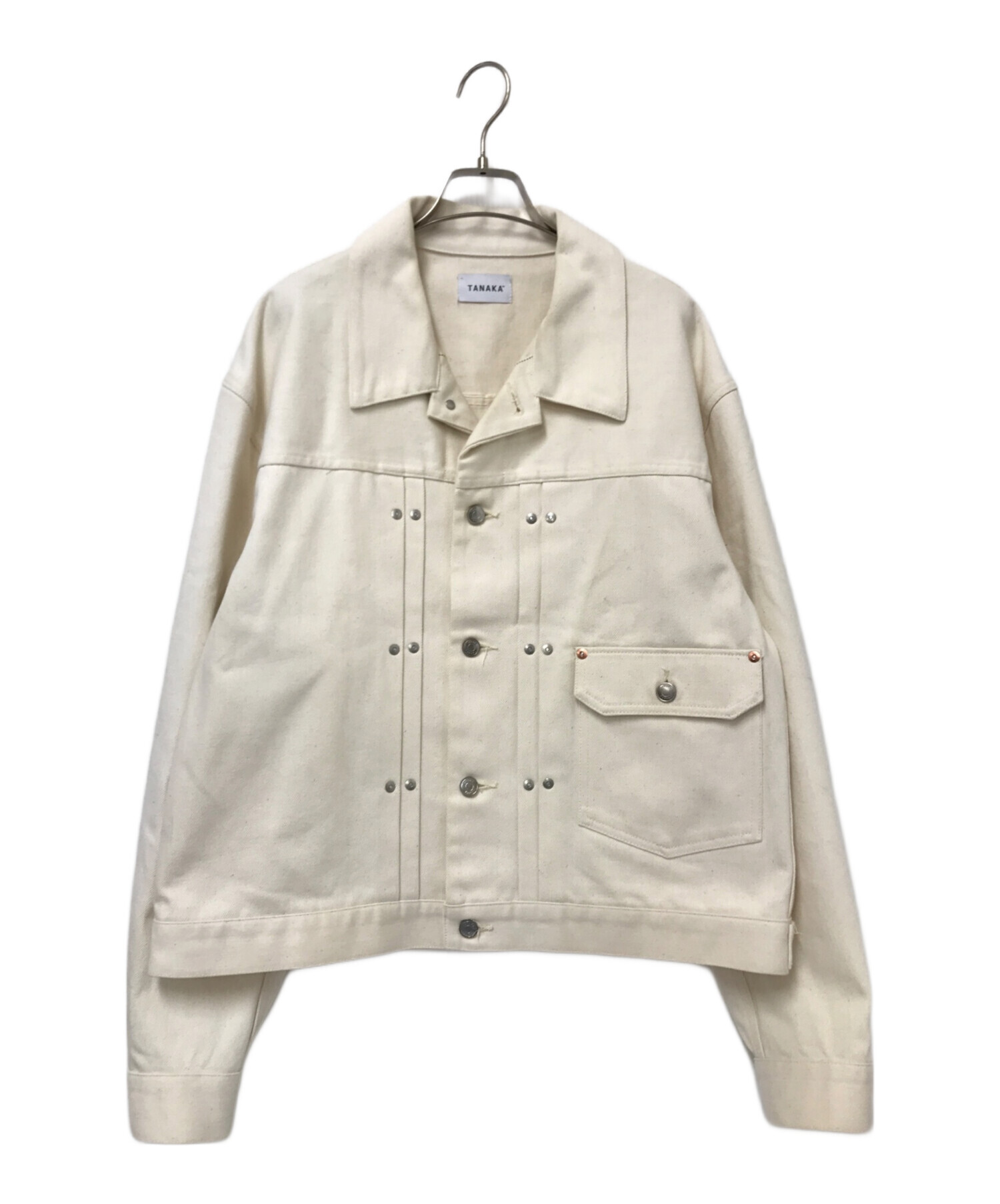 中古・古着通販】TANAKA (タナカ) NEW CLASSIC JEAN JACKET アイボリー 