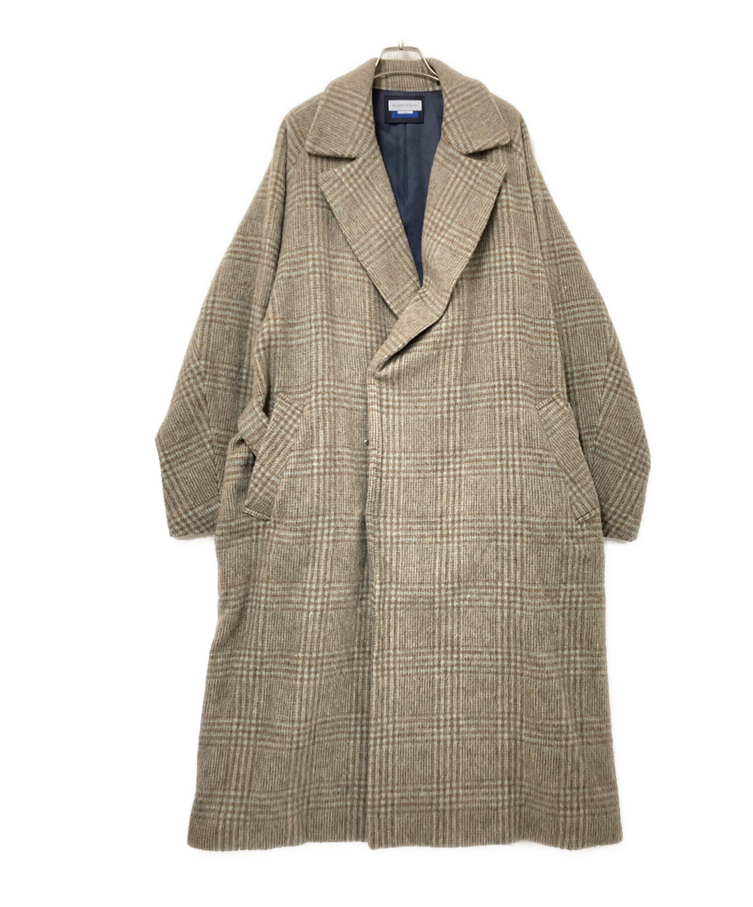 MAISON SPECIAL★ロングコート★チェック 中古・古着通販】MAISON SPECIAL (メゾンスペシャル) ウールチェック