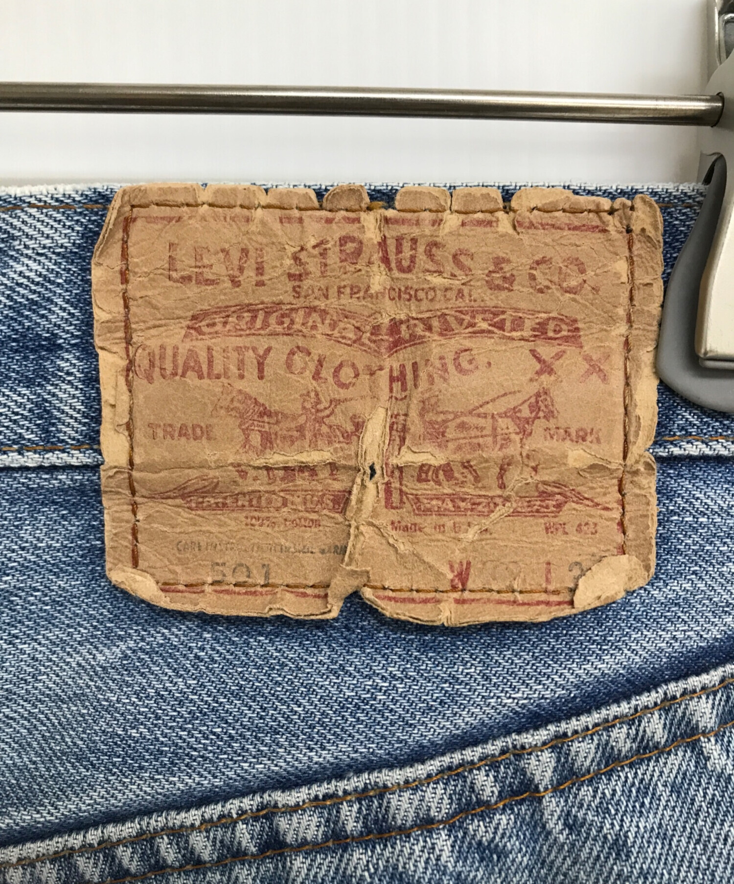 中古・古着通販】LEVI'S (リーバイス) 501 66後期デニムパンツ