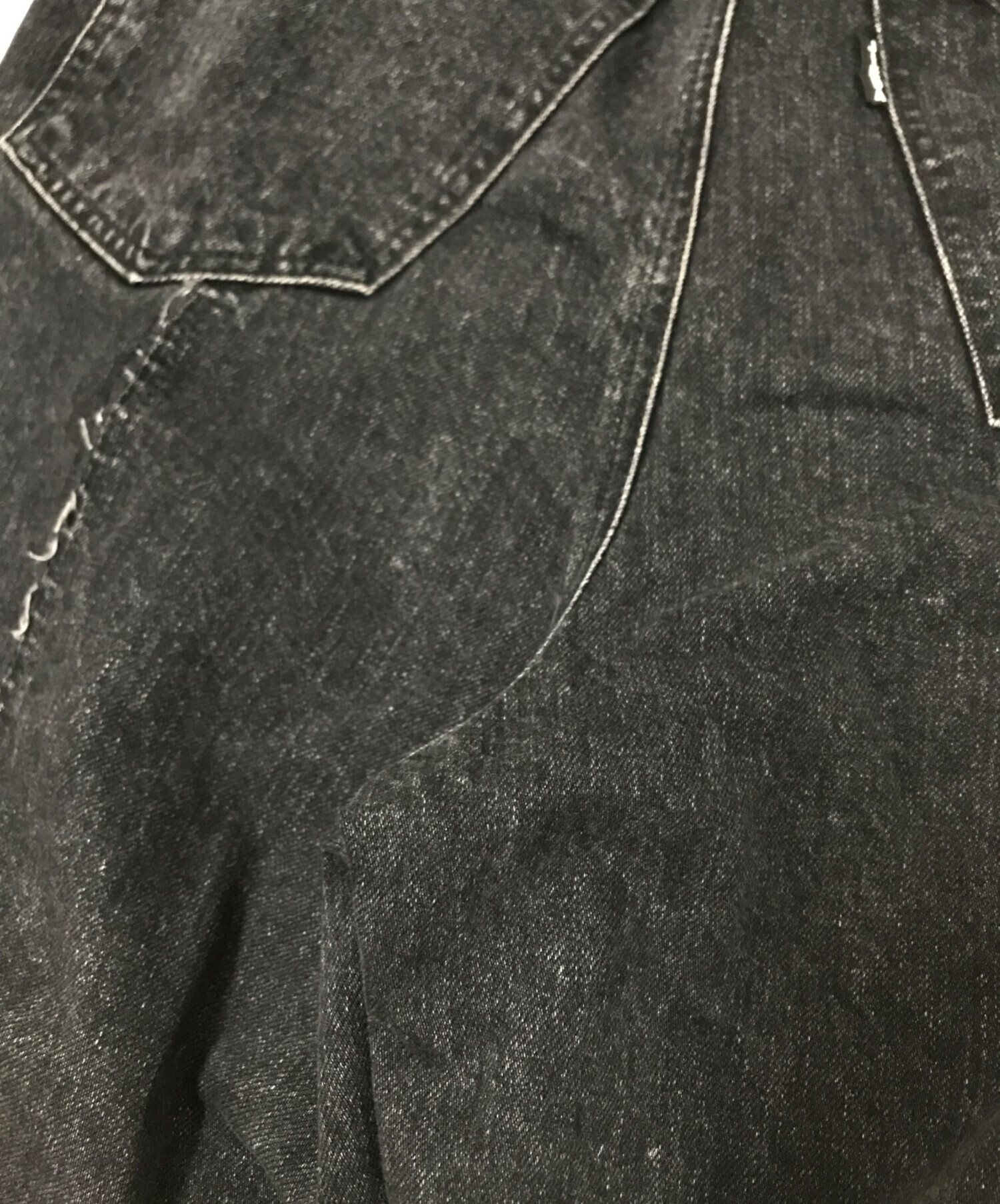 中古・古着通販】jieda (ジエダ) LOOSE FIT JEANS ブラック サイズ:1 