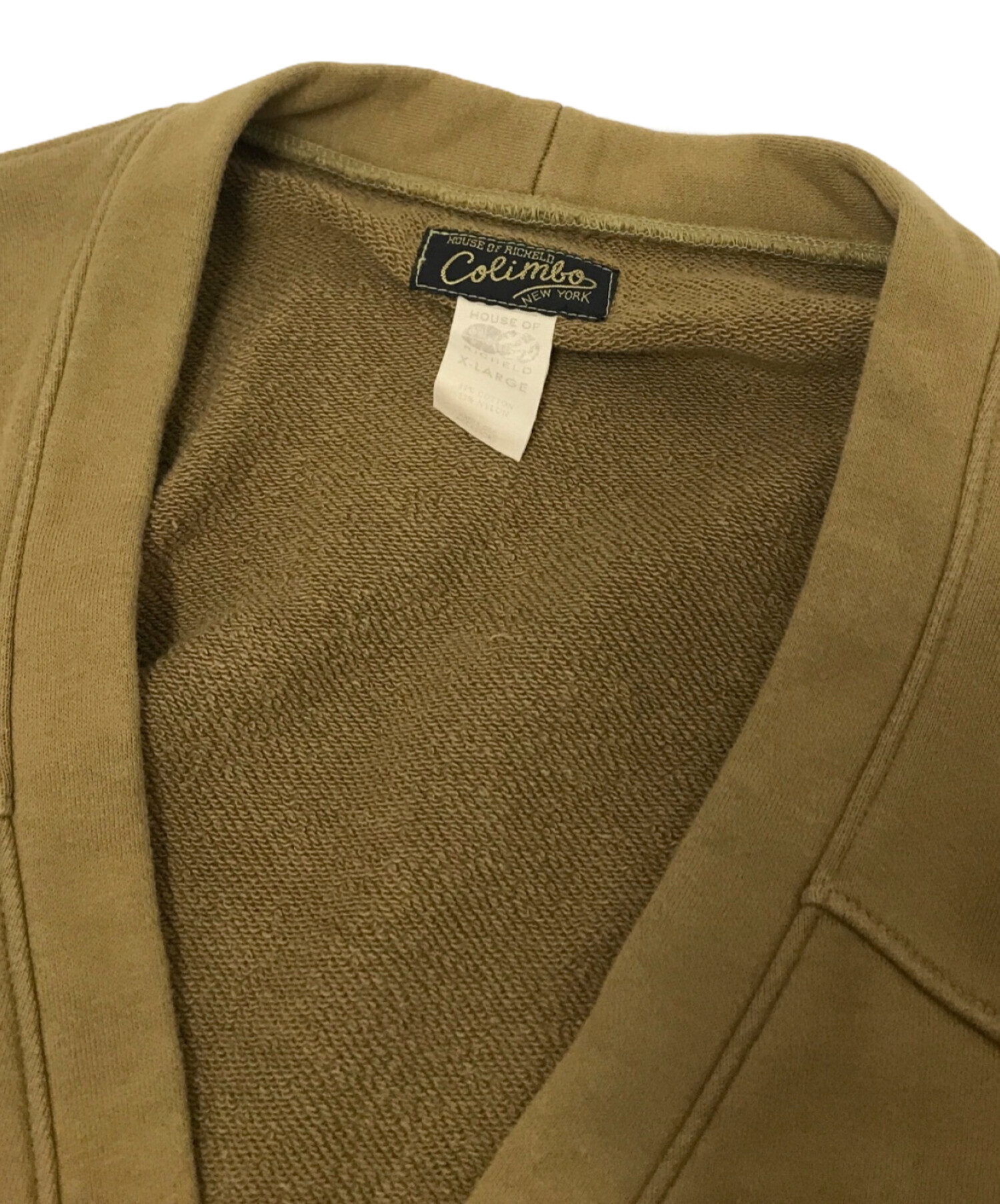 中古・古着通販】COLIMBO (コリンボ) HANDLEY PAGE CARDIGAN ベージュ