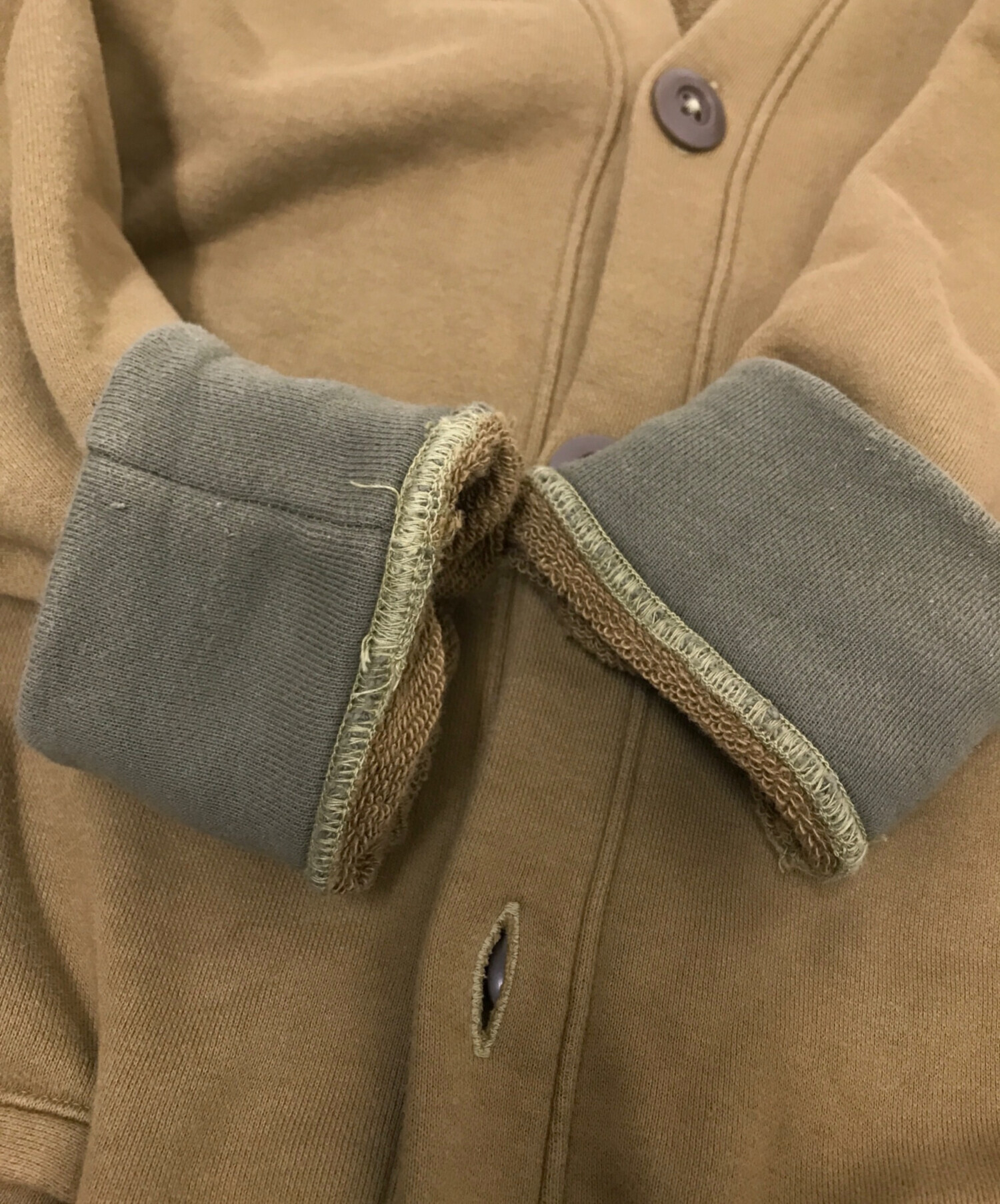 中古・古着通販】COLIMBO (コリンボ) HANDLEY PAGE CARDIGAN ベージュ